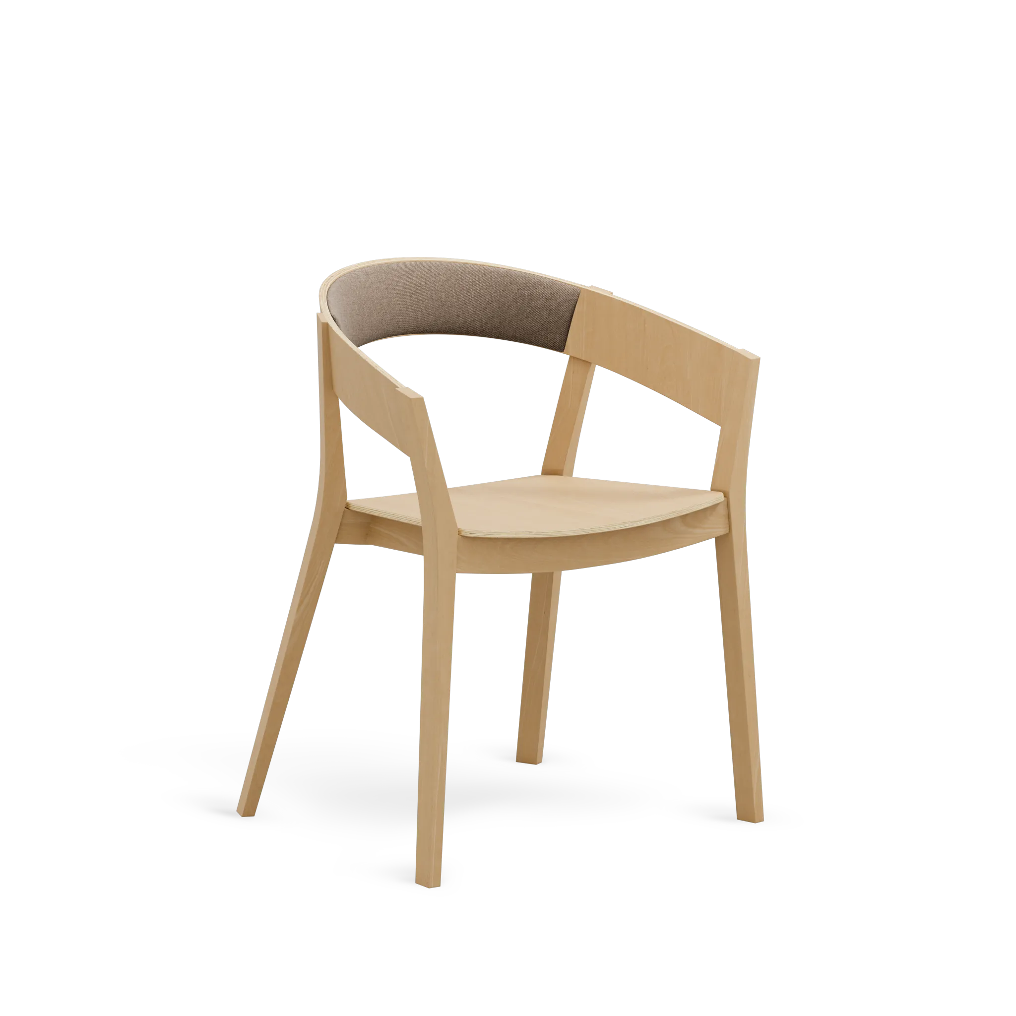 Archer B-4801 Seat Wood Back Uph