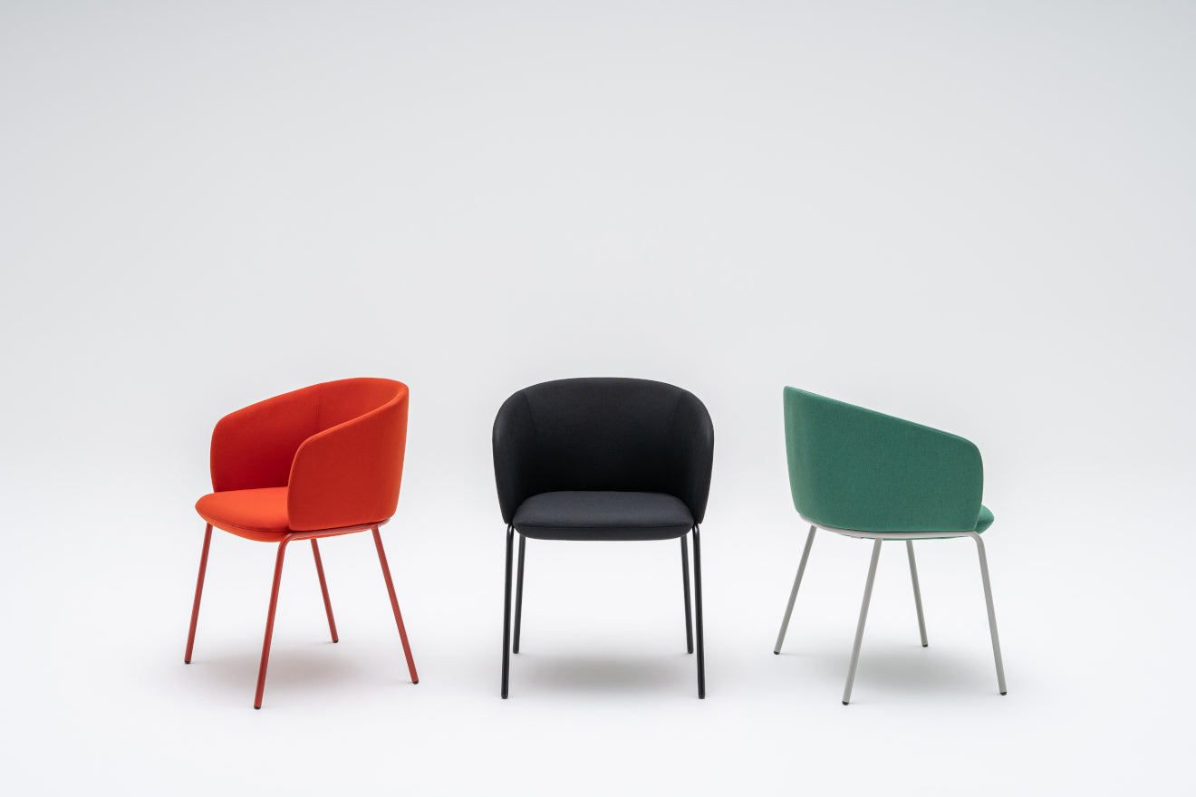 Grace chair 4-legged base