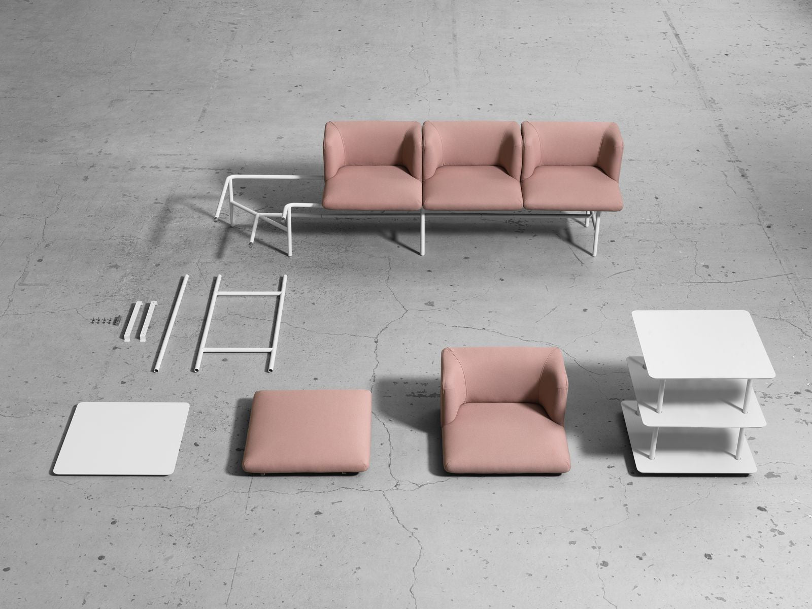 Agora modular seating system