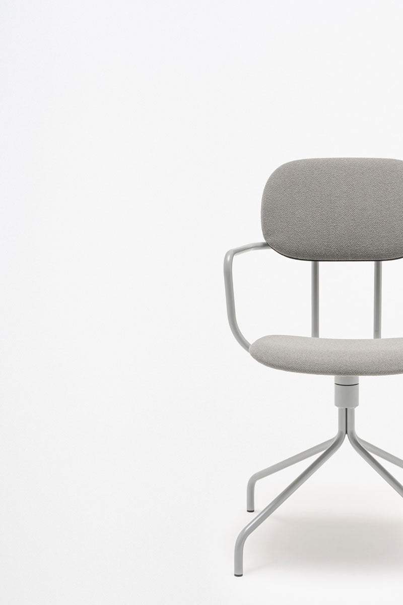 New upholstered chair swivel base