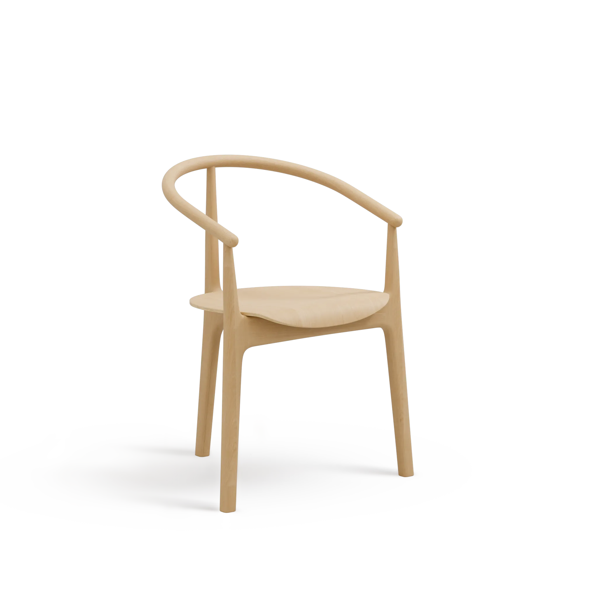 Evo B-2940 Seat Wood Back Wood