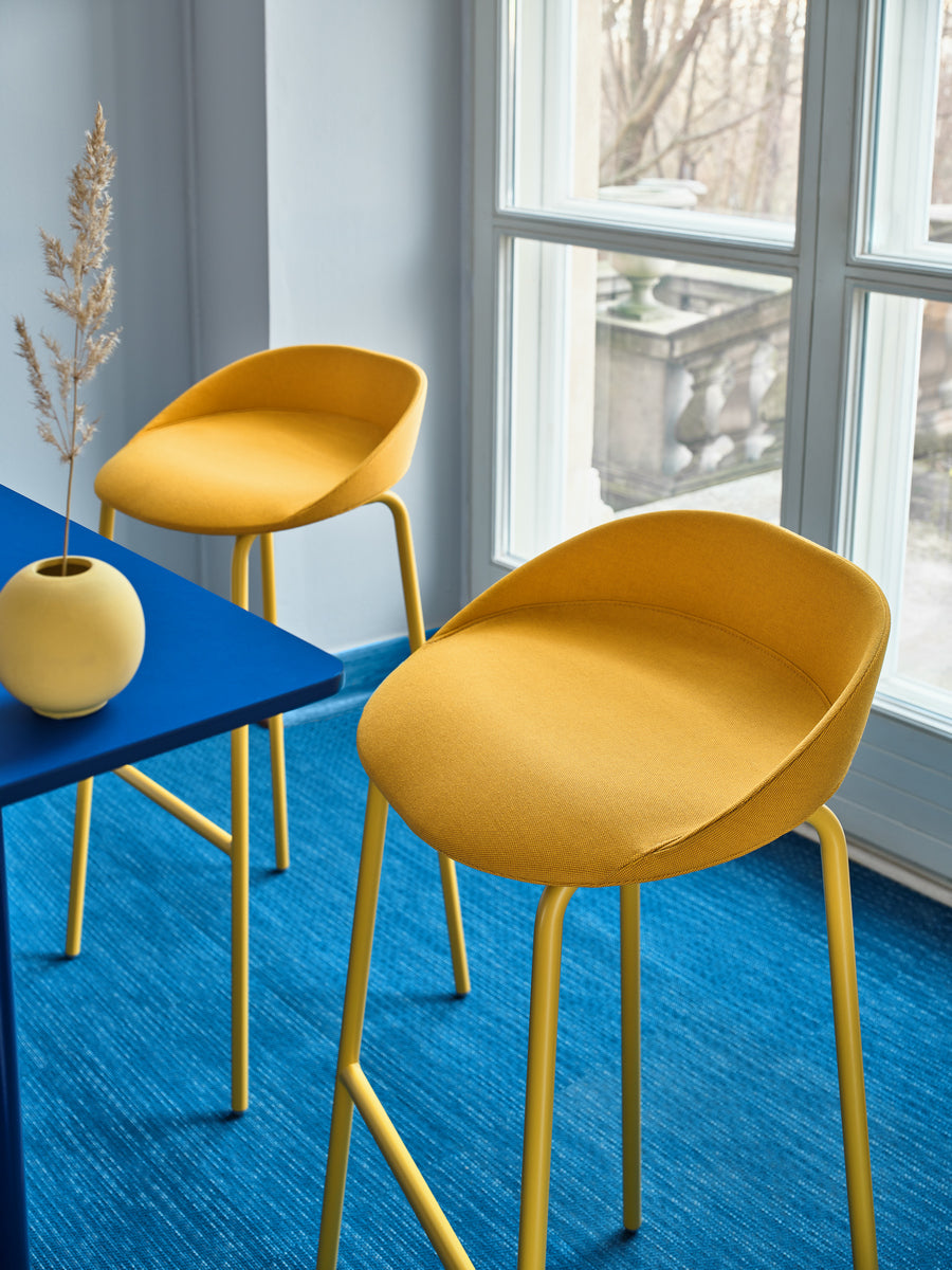 Team-Hocker, gepolstert