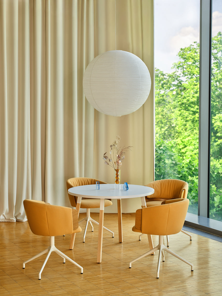 Collar chair swivel base