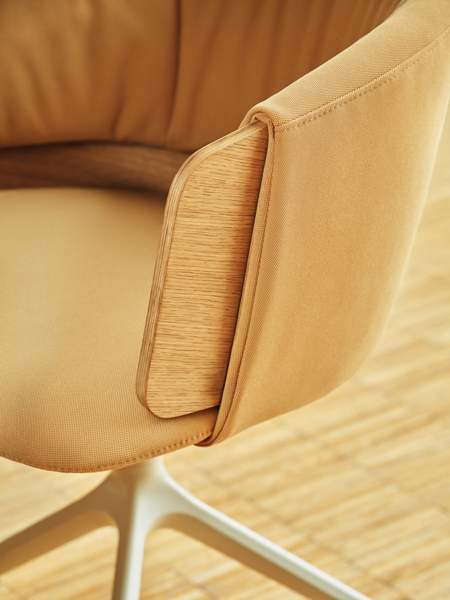 Collar chair swivel base