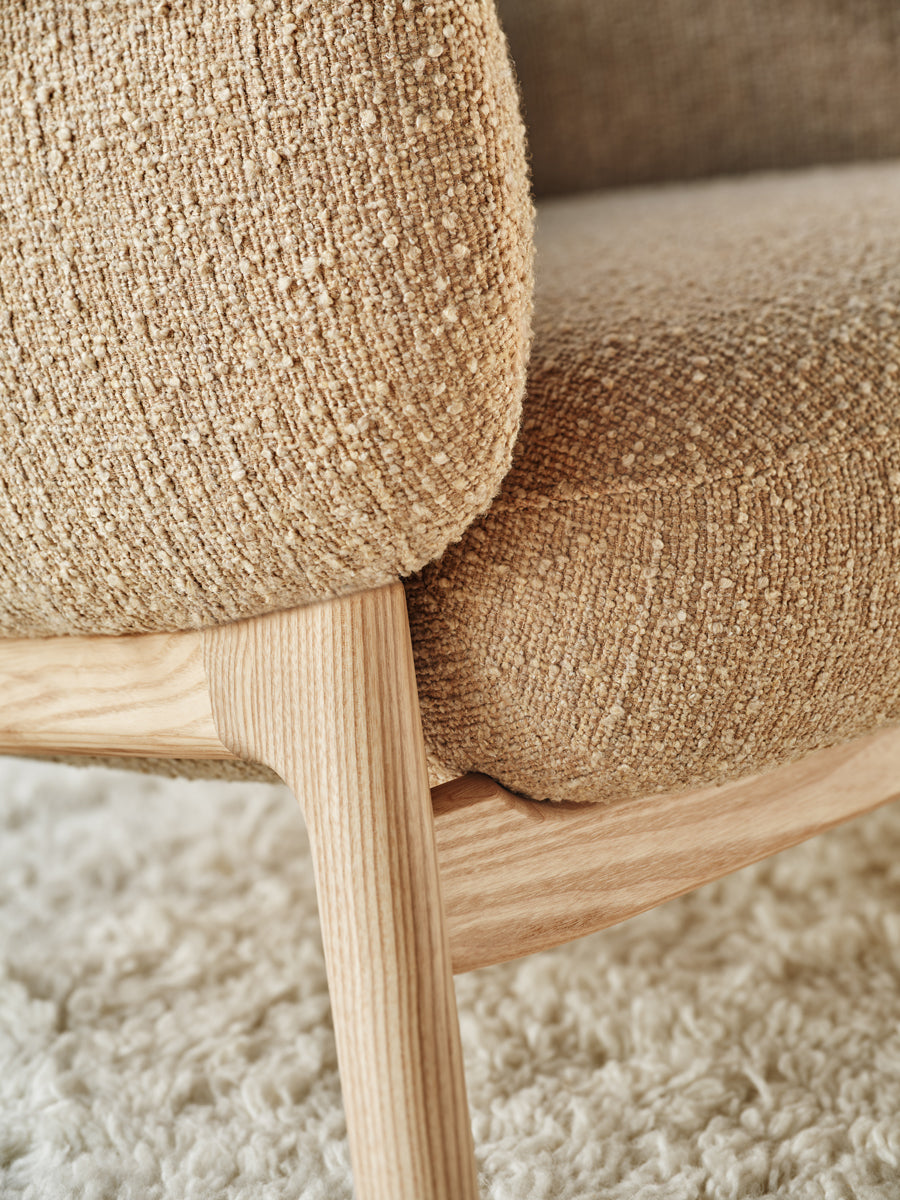 Grand armchair wooden base