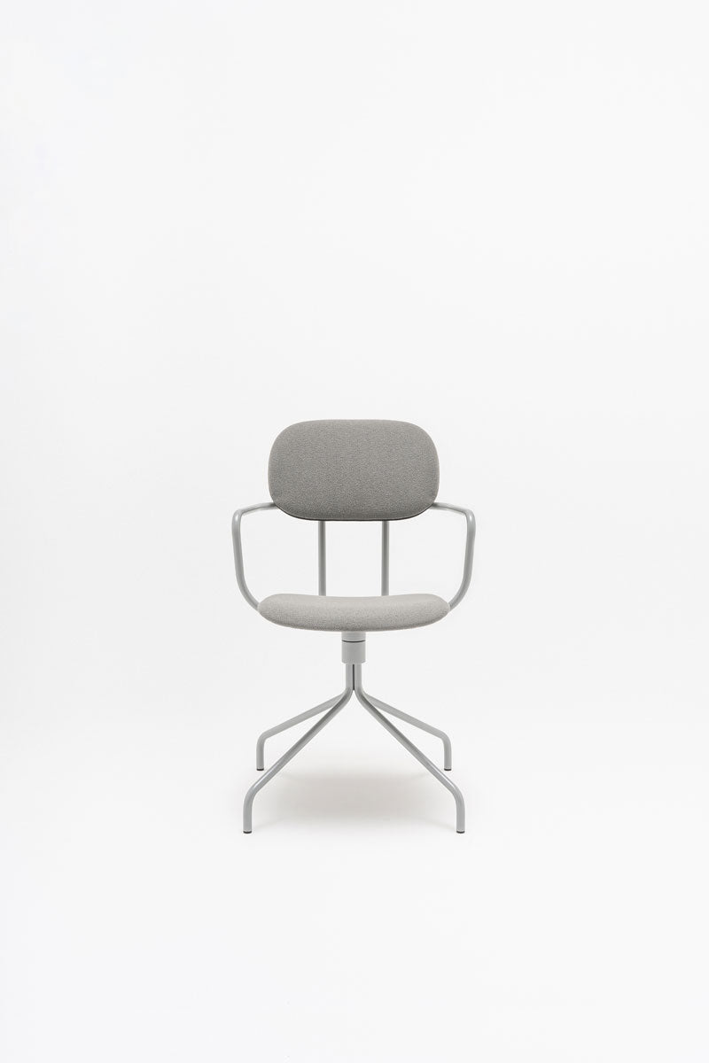 New upholstered chair swivel base