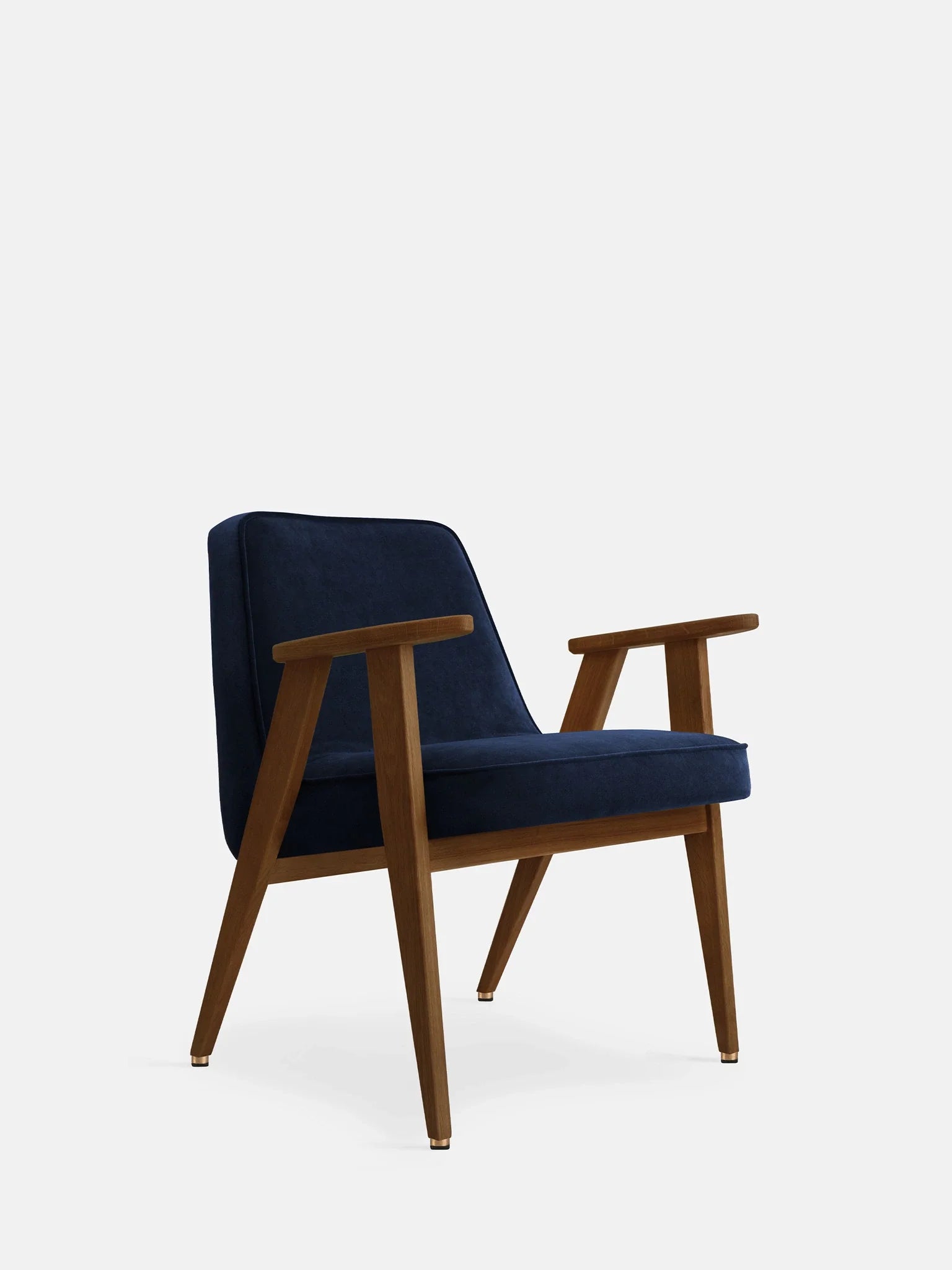 366 Armchair in Velvet Indigo