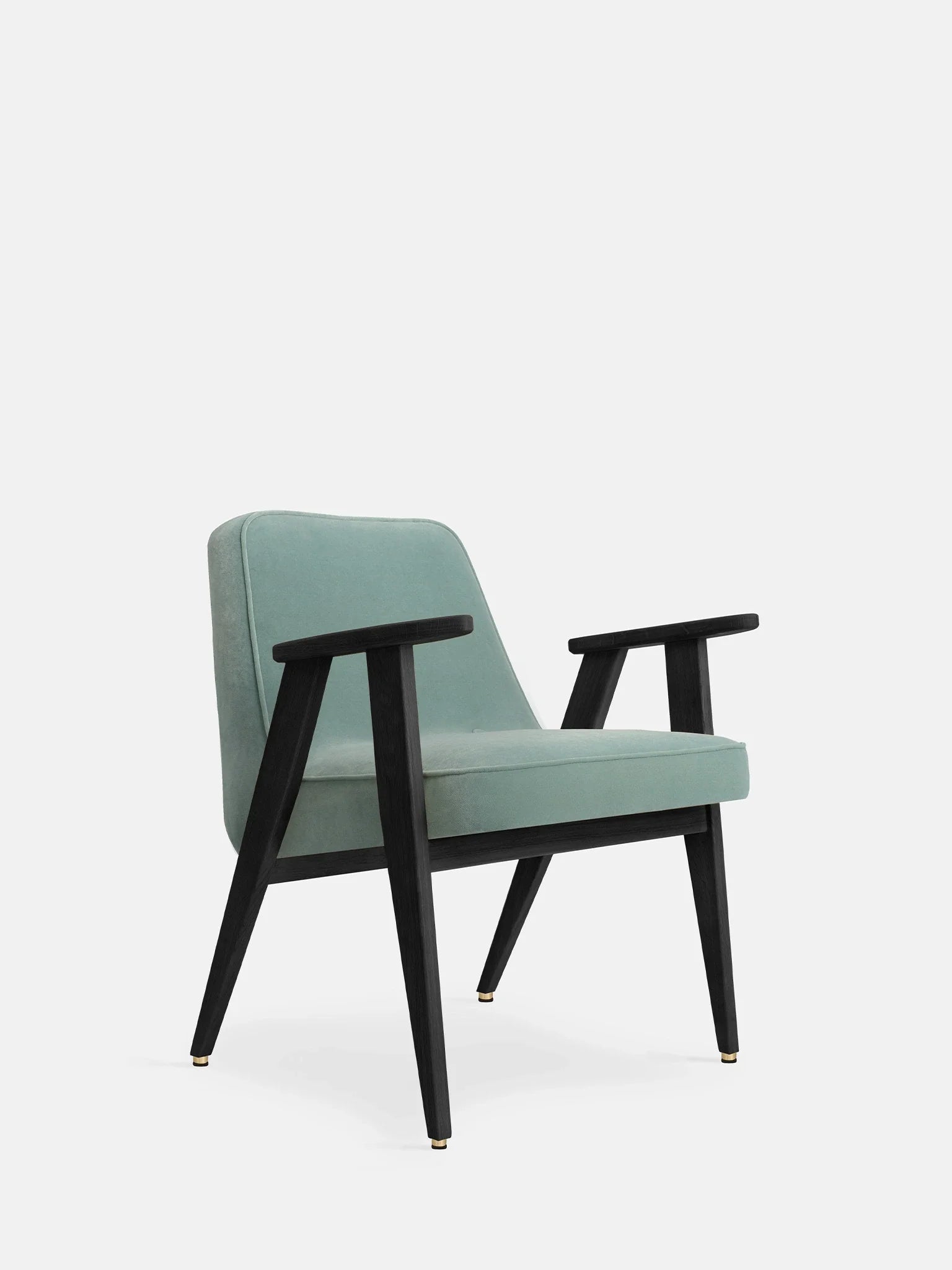 Sessel 366 in Samt Mint