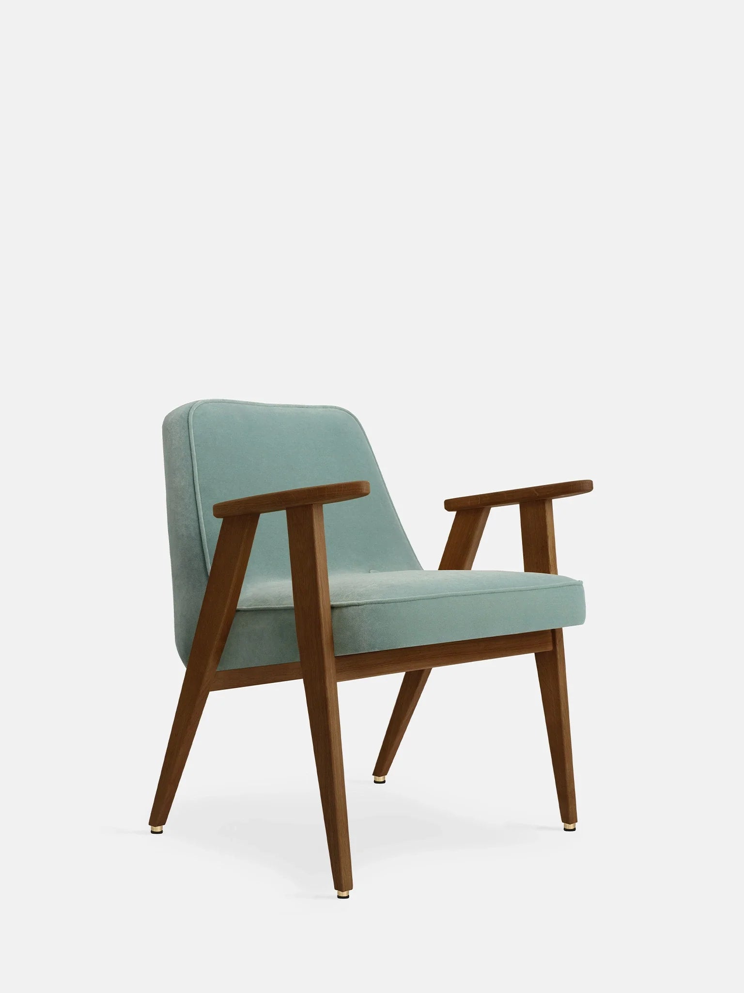 Sessel 366 in Samt Mint
