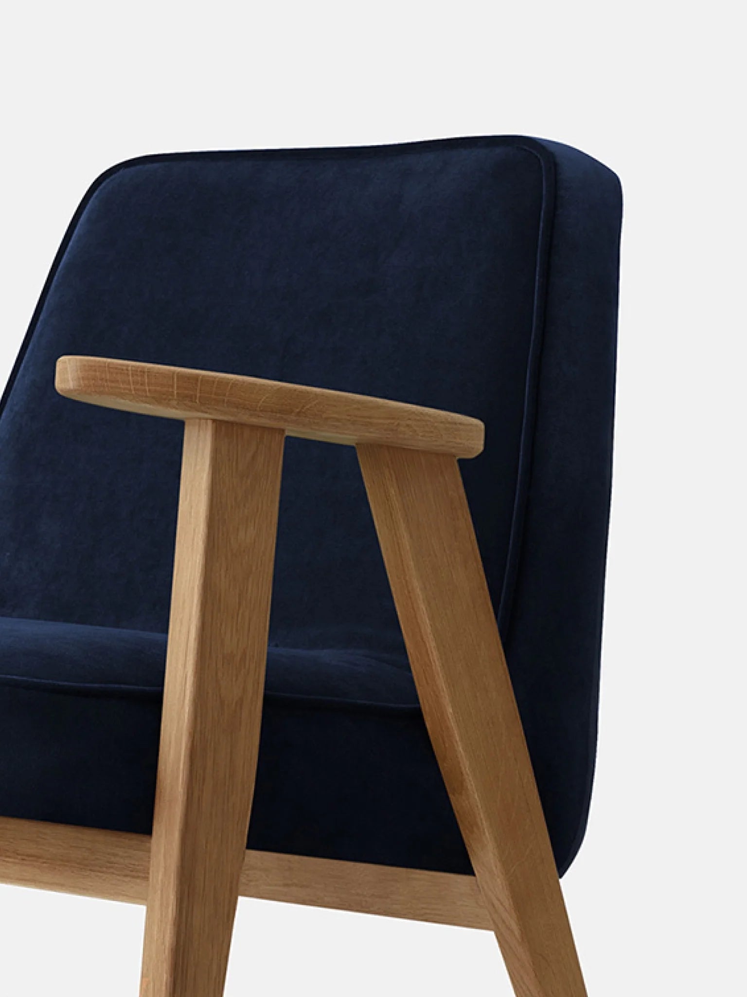 366 Rocking Chair in Velvet Indigo