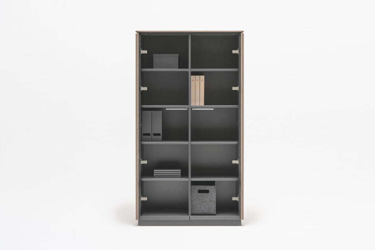 Status glass-door cabinet