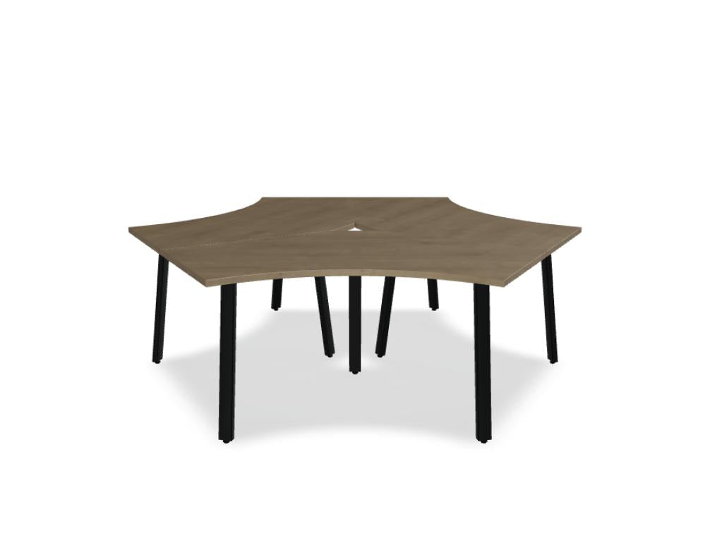 Ogi three-station desk