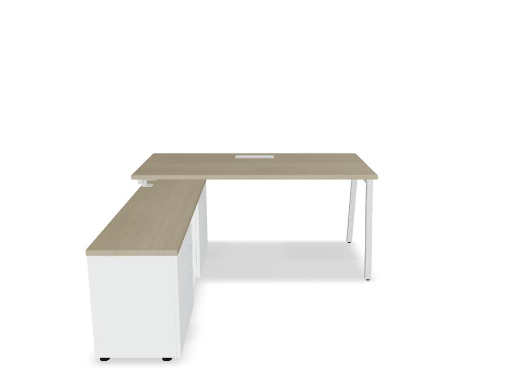 Ogi desk managerial cabinet