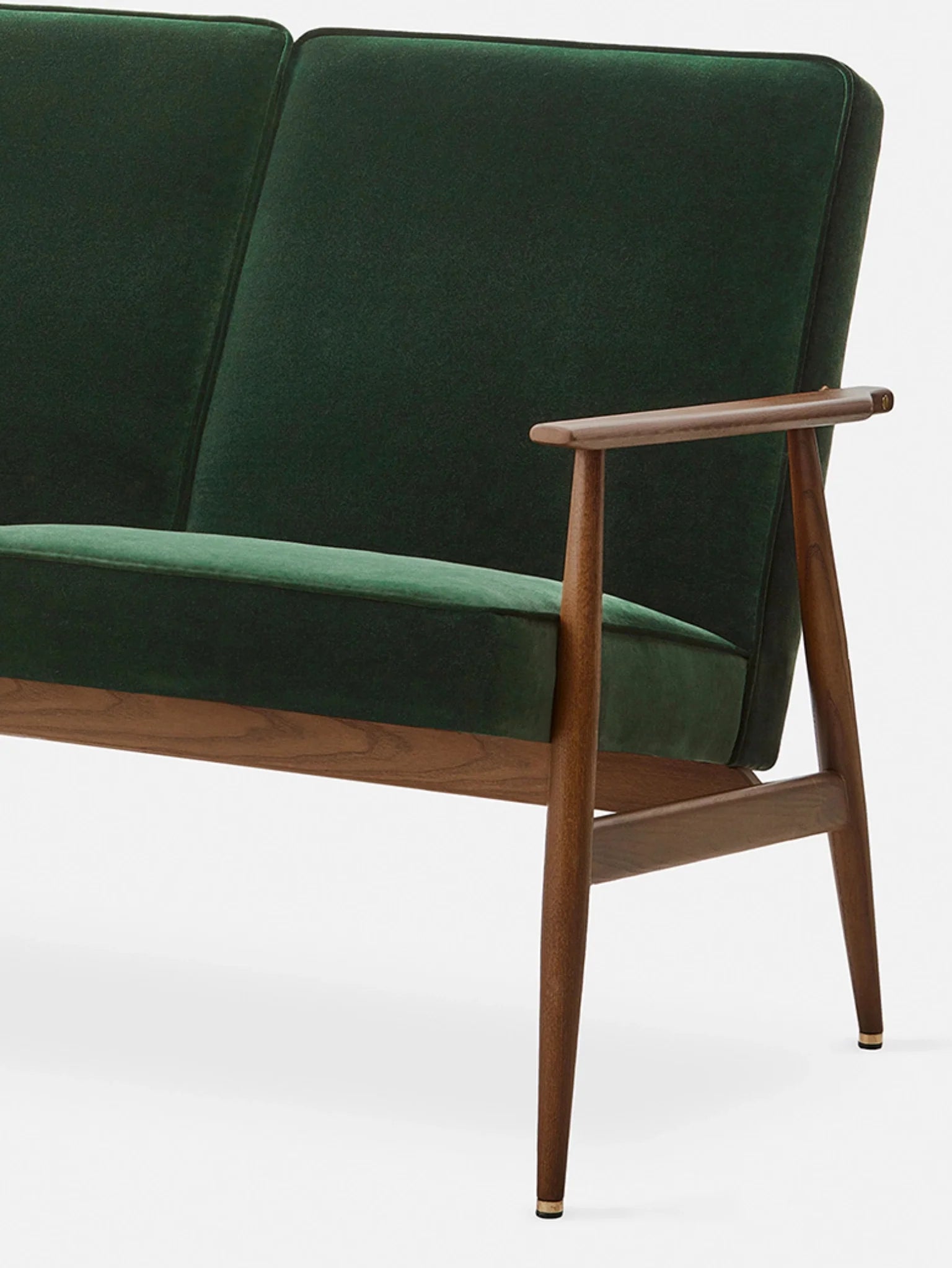 Fox 2-Sitzer in Samtflaschengrün