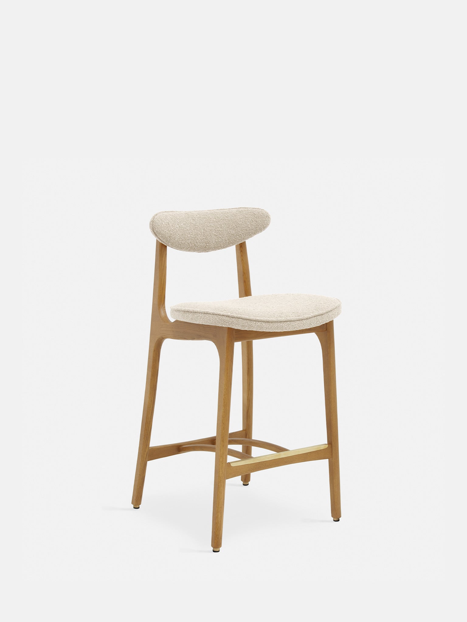 200-190 Bar Stool S/65 in Boucle Creme