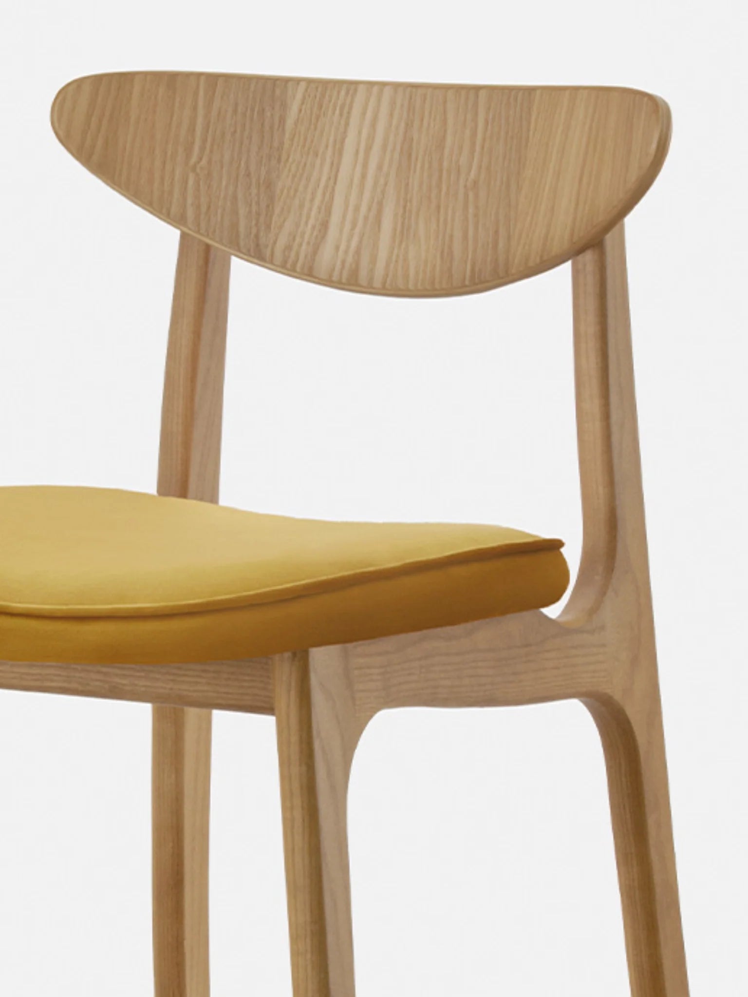 200-190 Bar Stool M/75 Mix in Shine Velvet Mustard