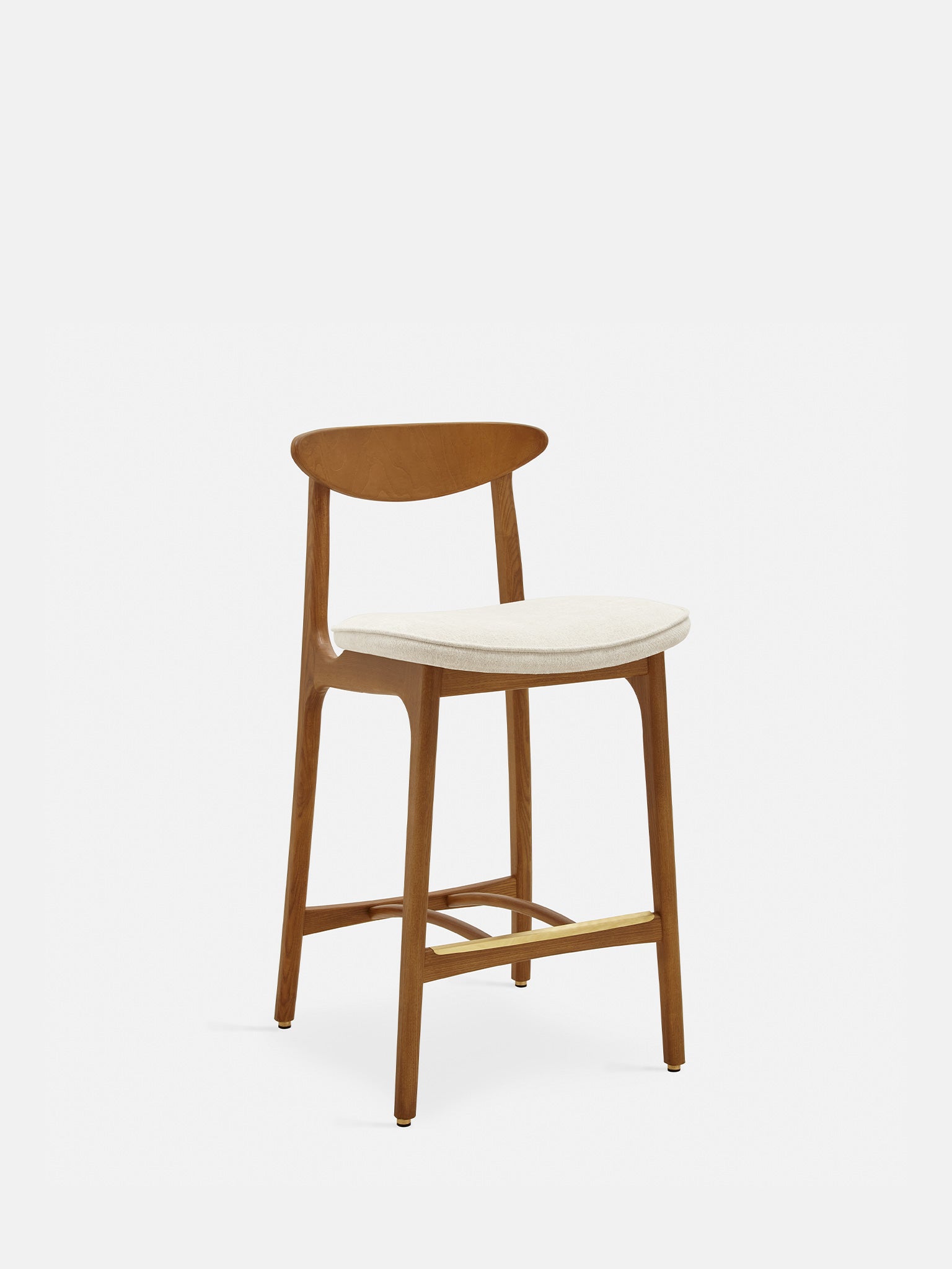 200-190 Bar Stool S/65 Mix in Marble White