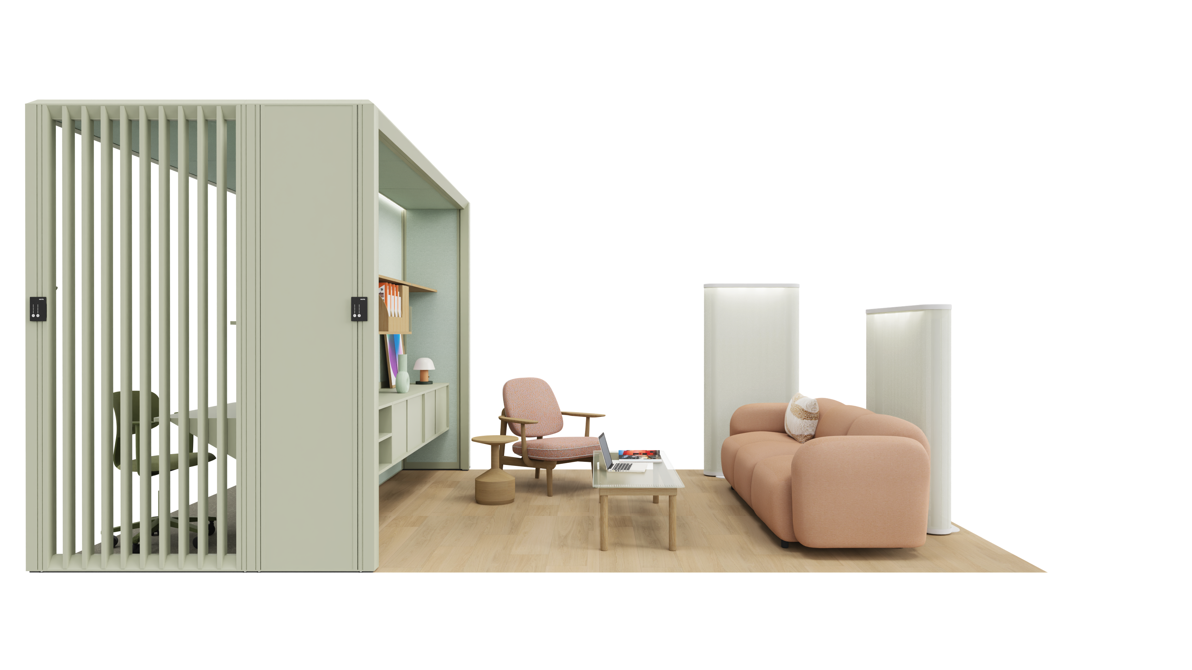 Modular room-in-room system