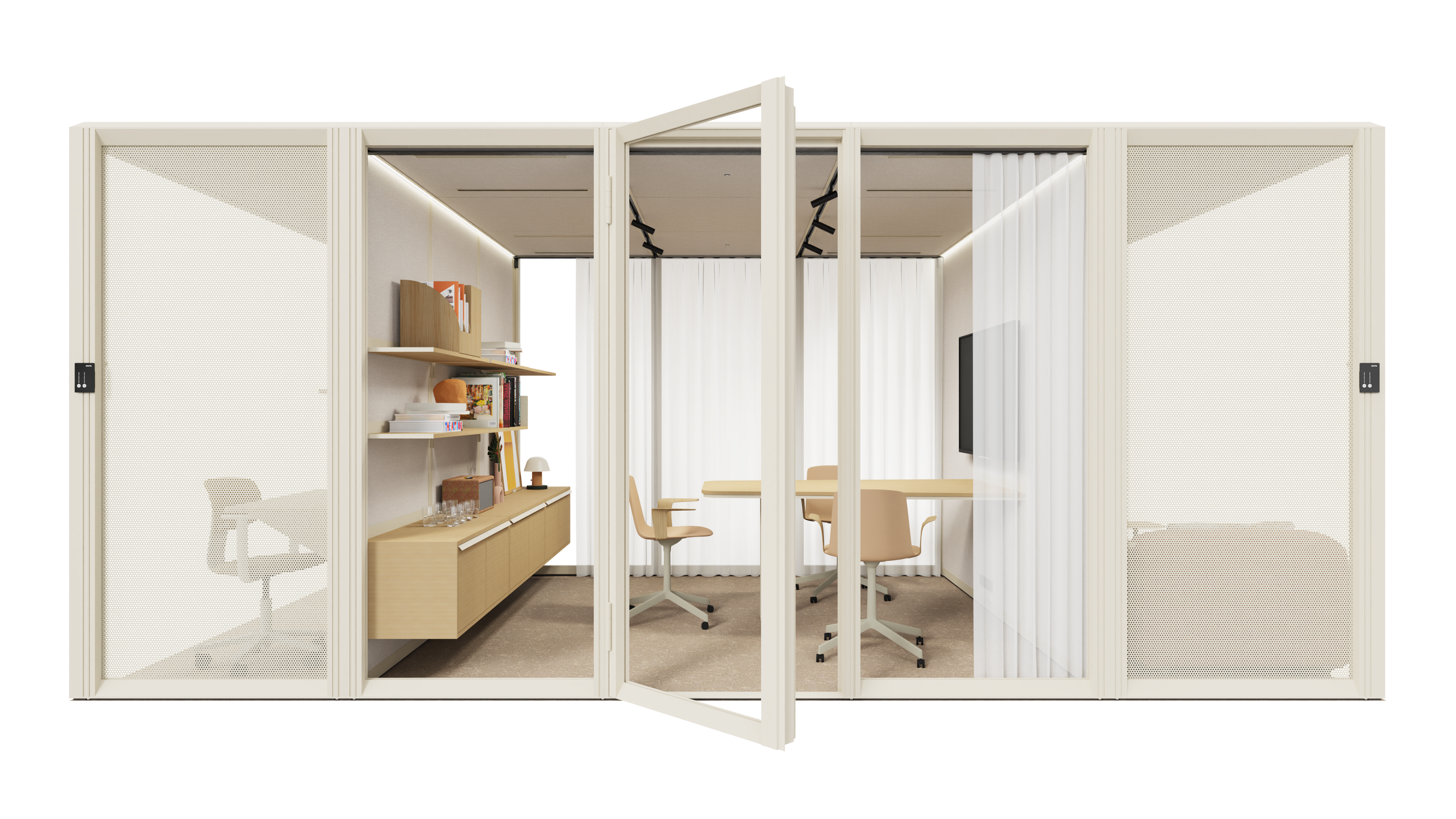 Modular room-in-room system