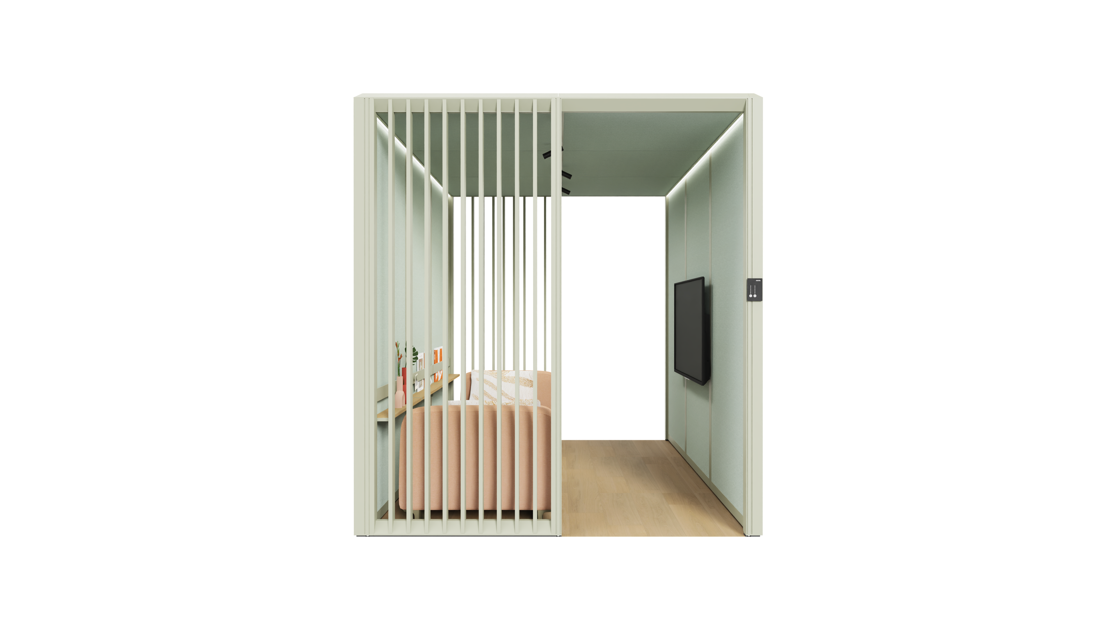 Modular room-in-room system