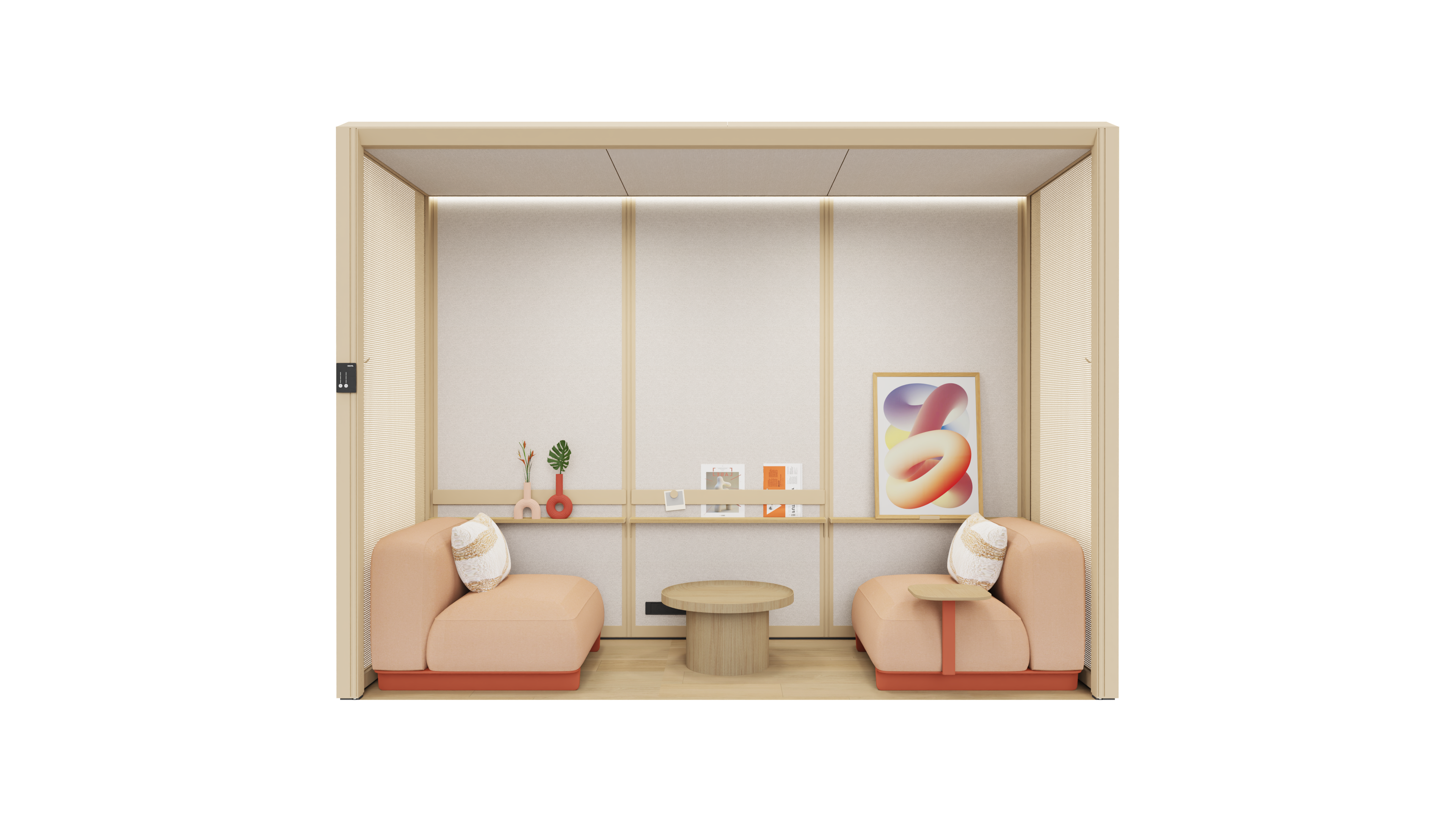 Modular room-in-room system