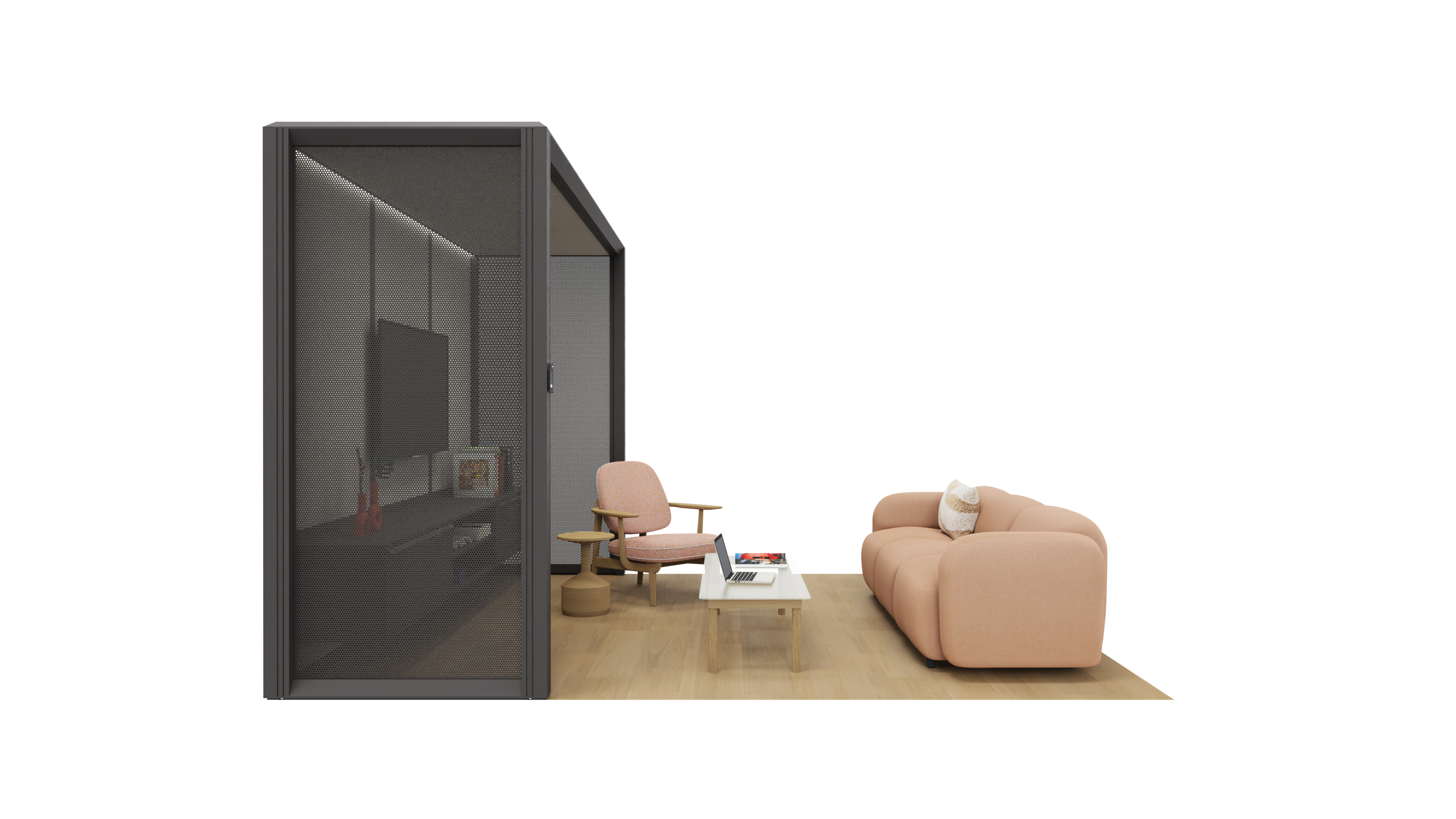 Modular room-in-room system