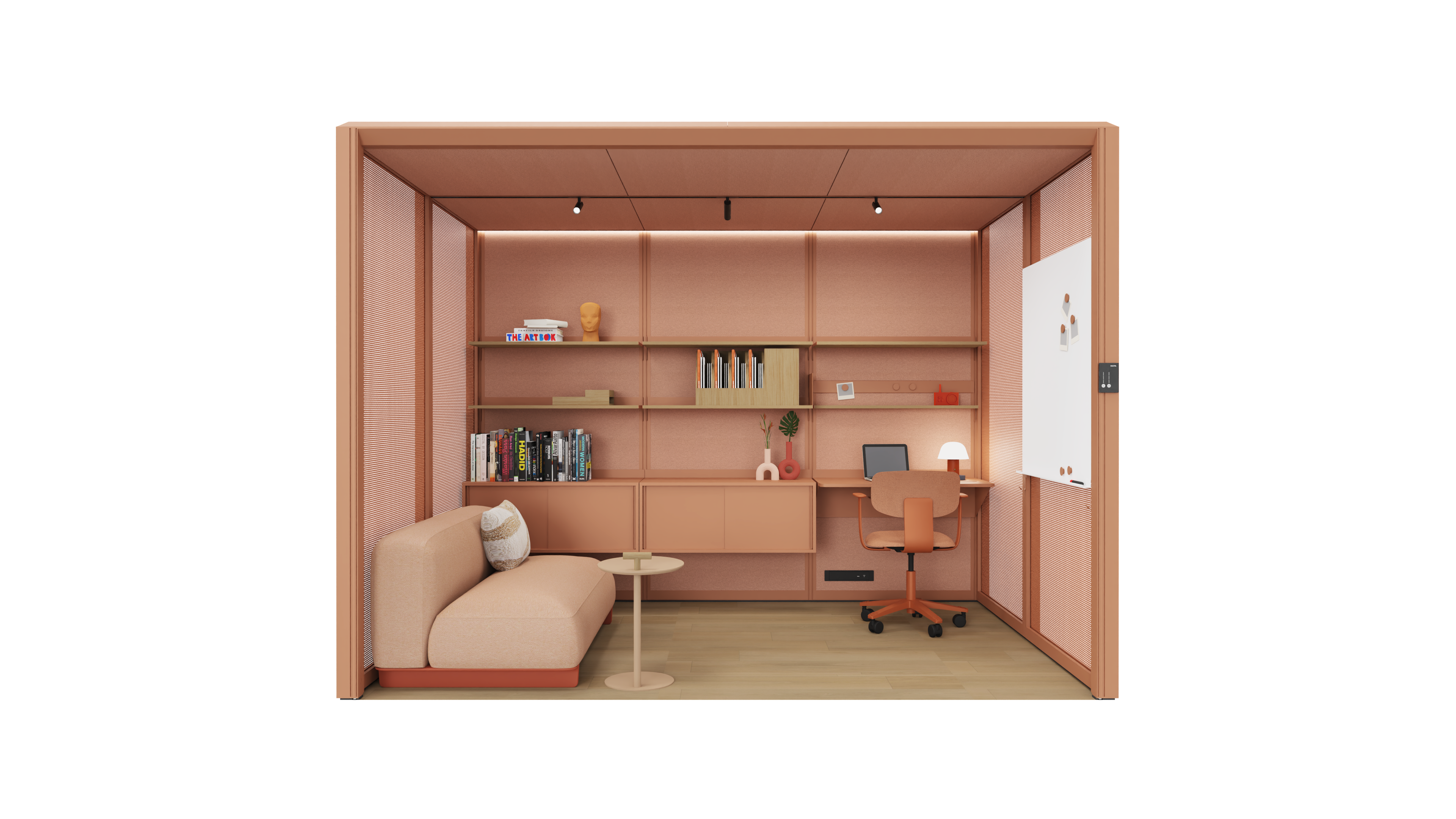 Modular room-in-room system