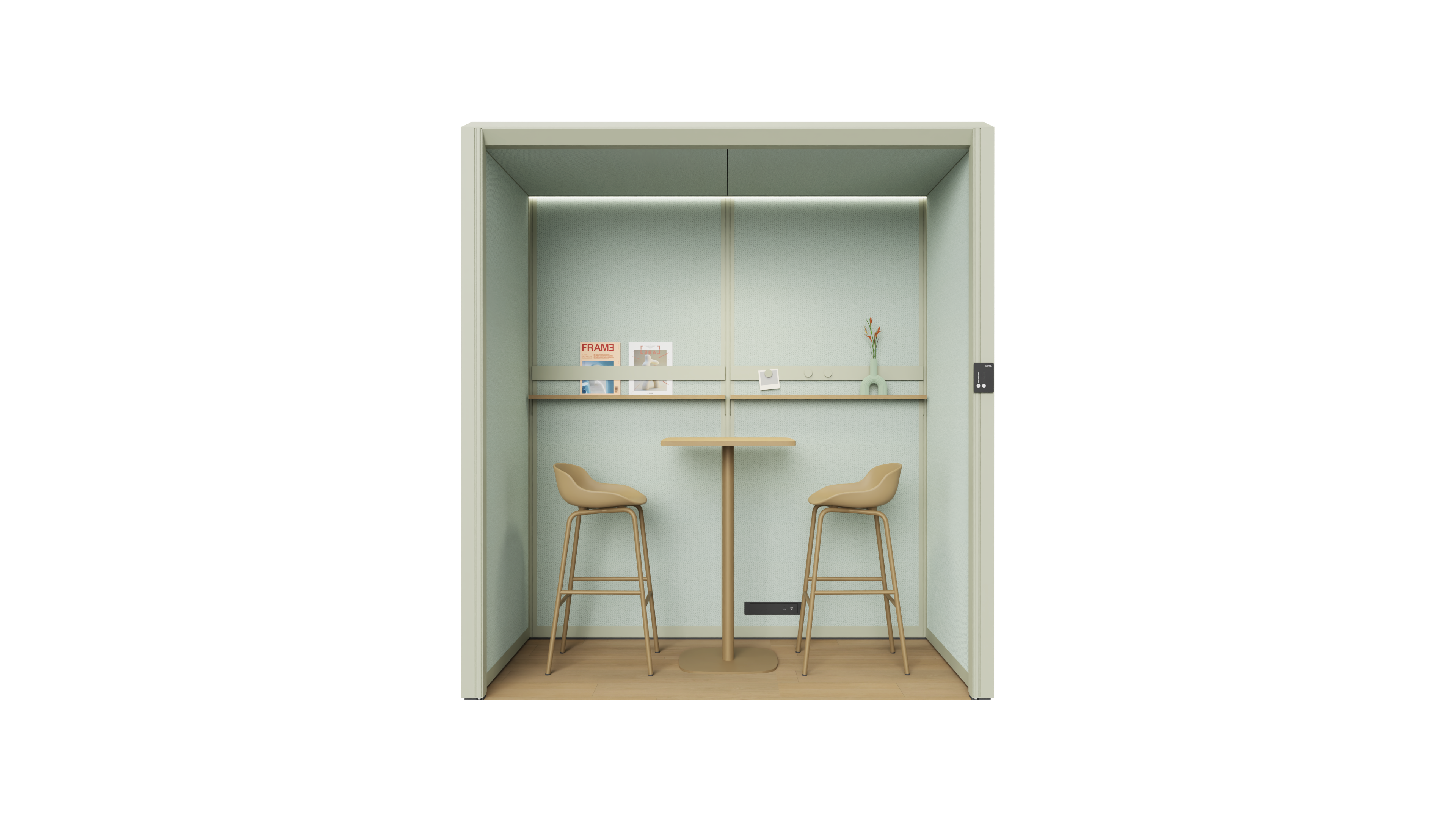 Modular room-in-room system