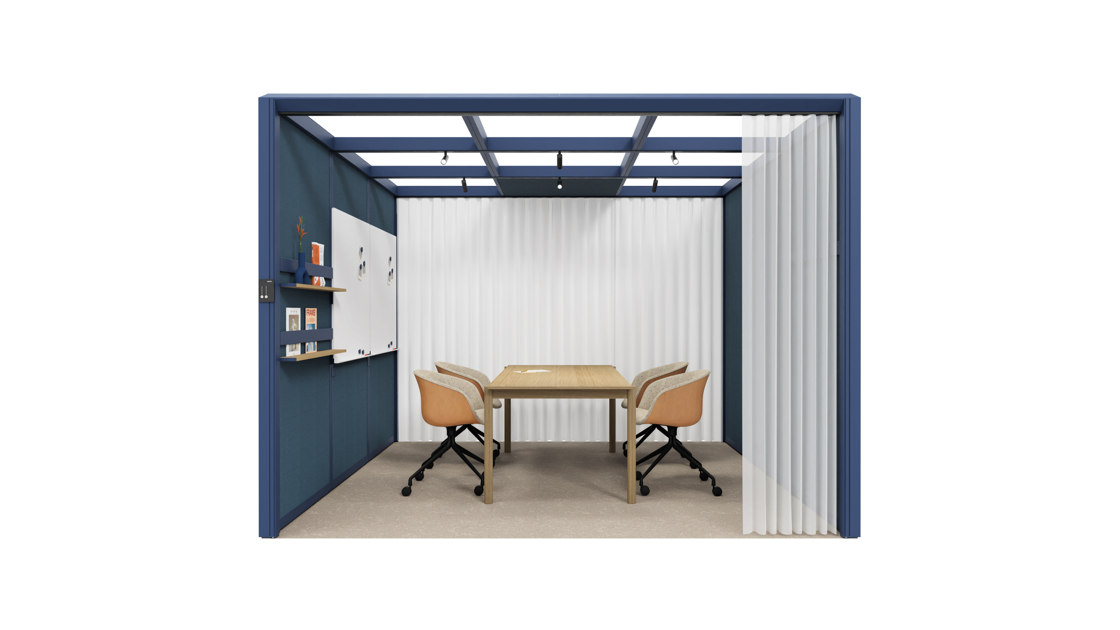 Modular room-in-room system