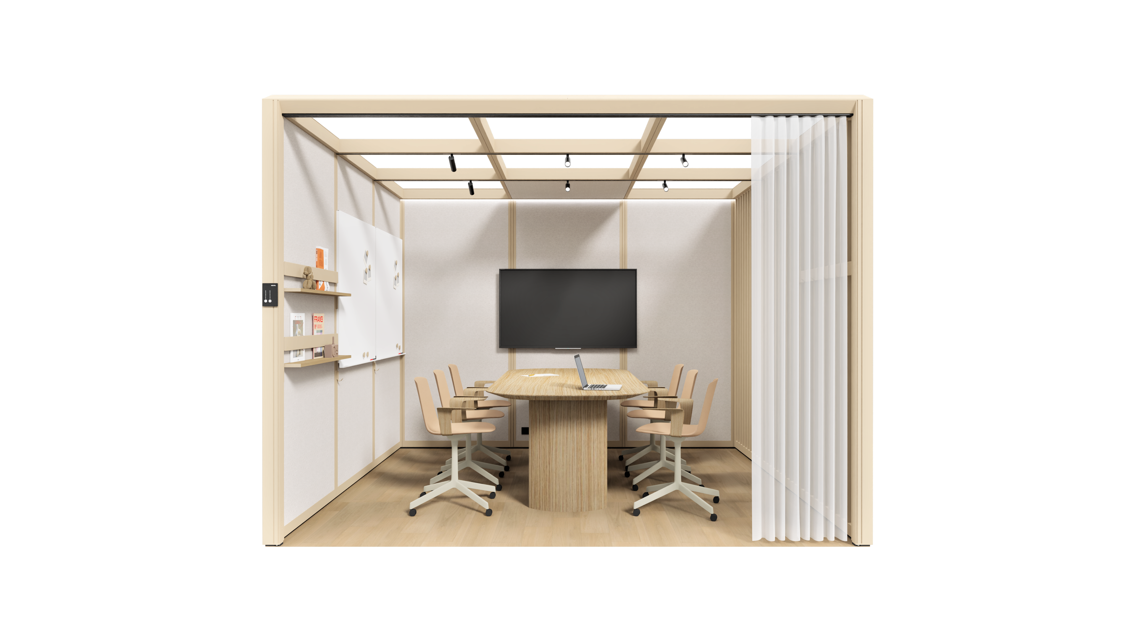 Modular room-in-room system