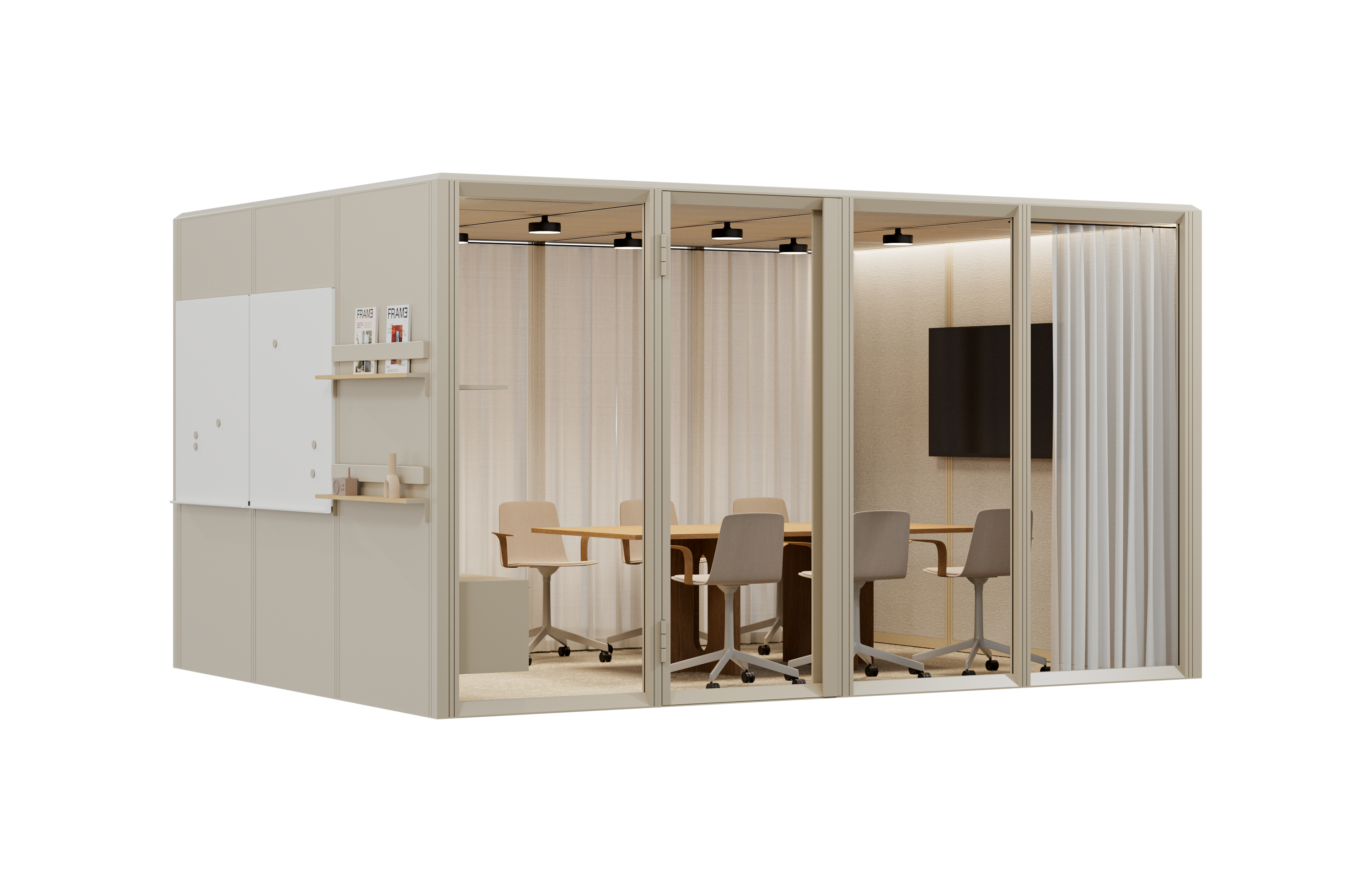 Modulares Raum-in-Raum-System