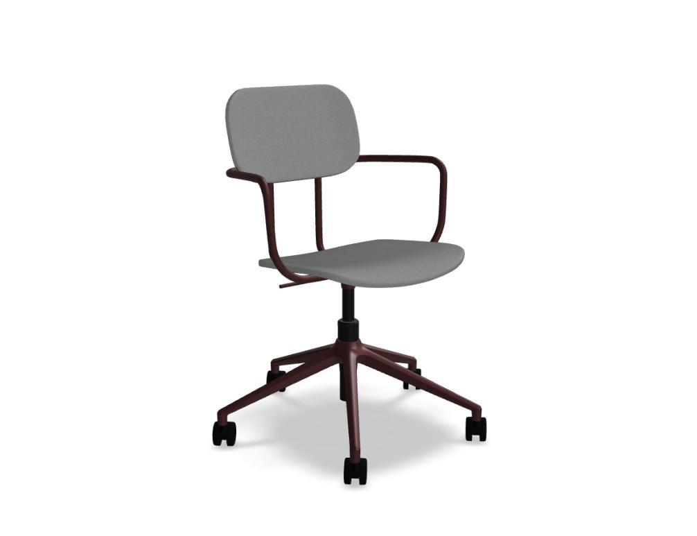 New upholstered chair with height adjustment