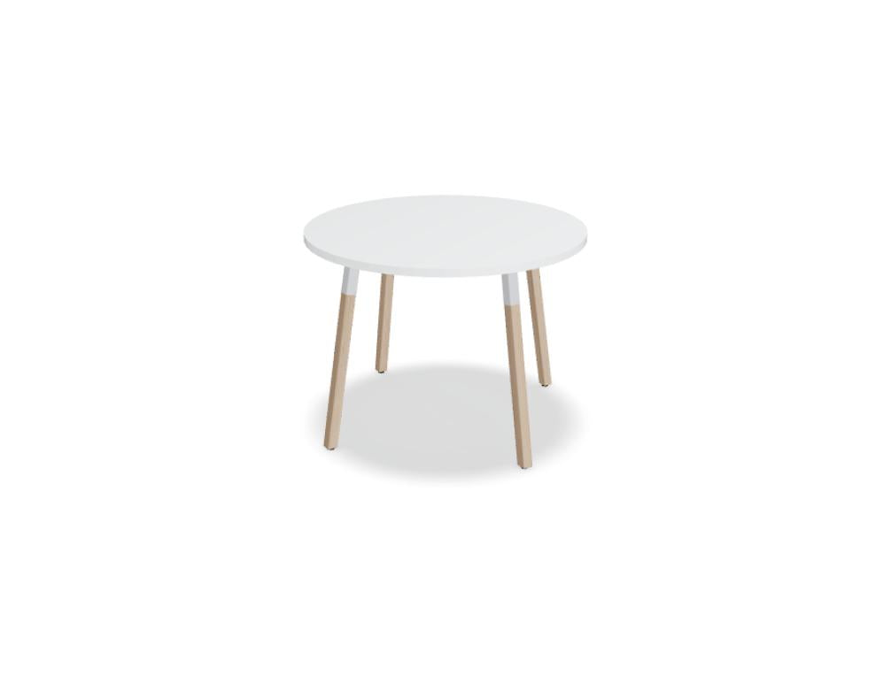 Ogi café table wooden legs