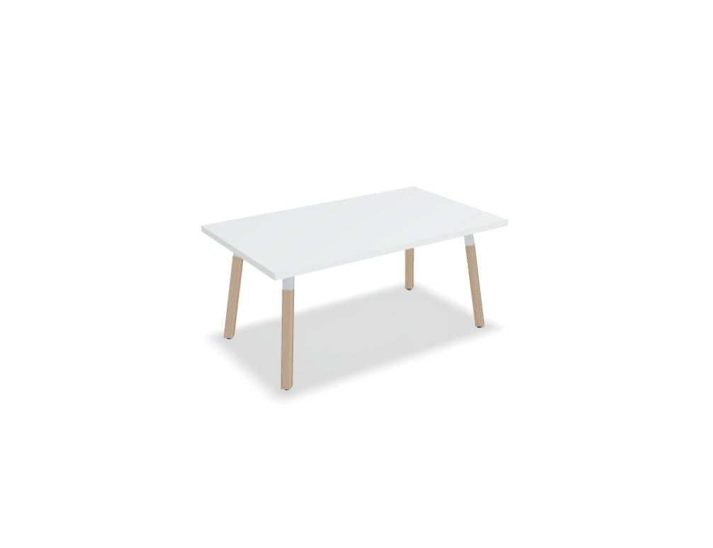 Ogi coffee table wooden legs