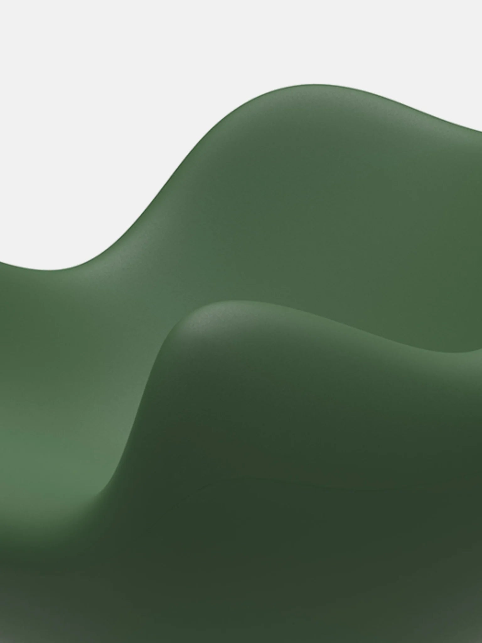 RM58 Matte Armchair in Olive Green Matte Finish