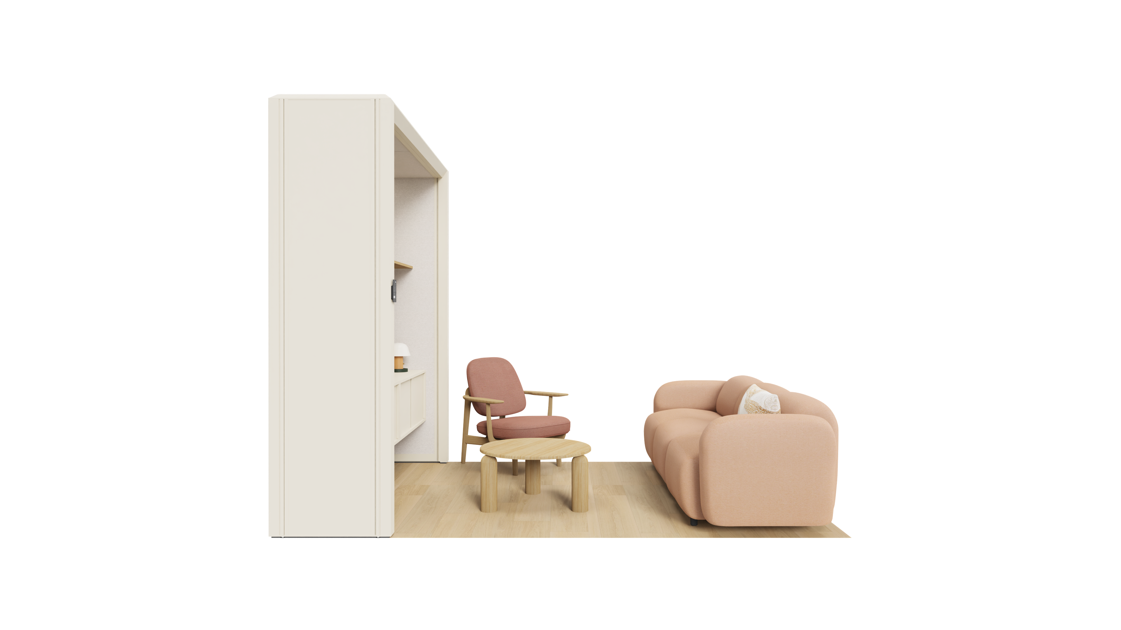 Modular room-in-room system