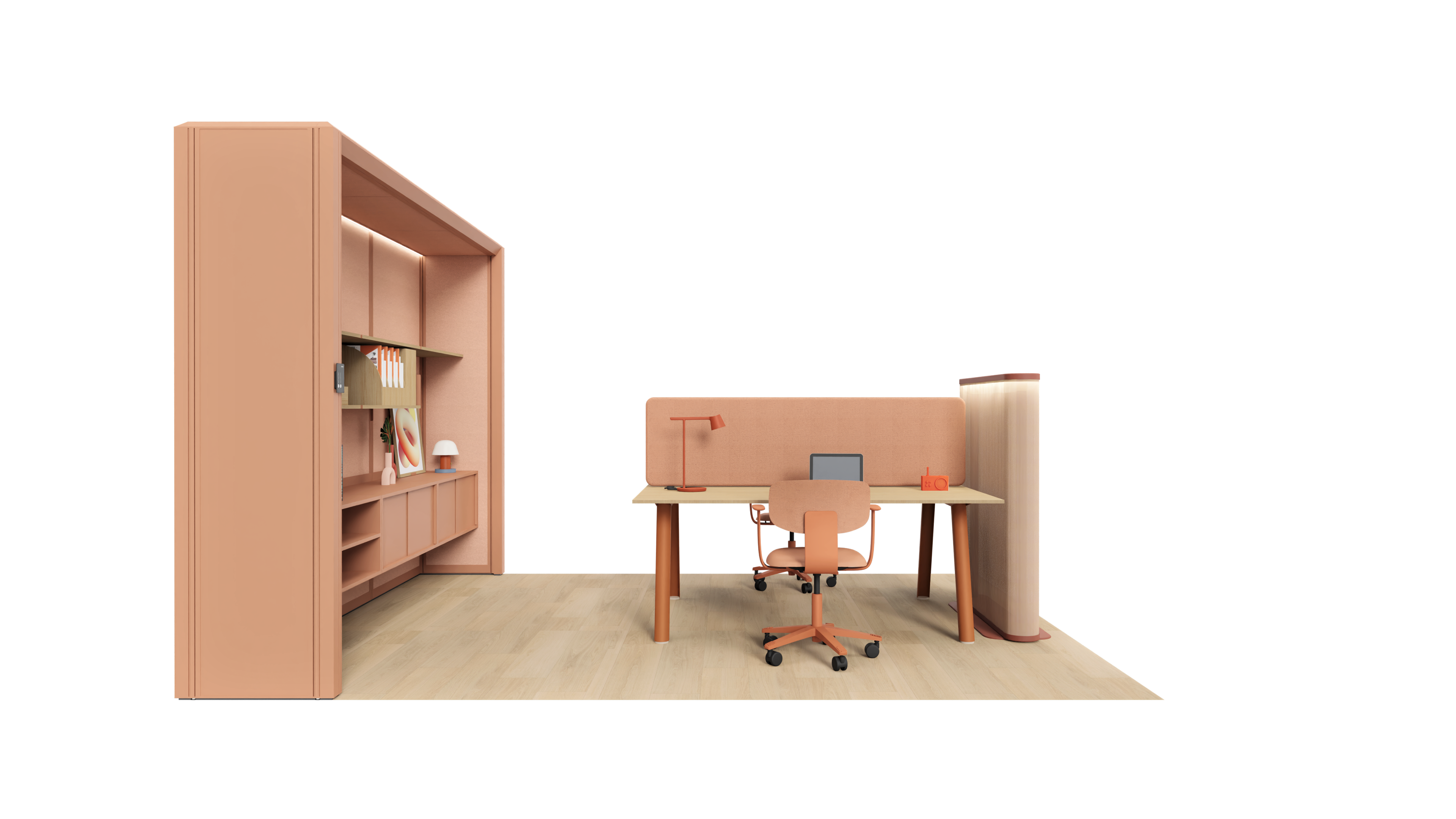 Modular room-in-room system