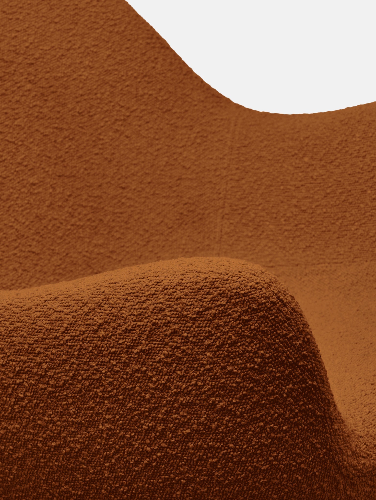 RM58 Soft Armchair in Boucle Sierra