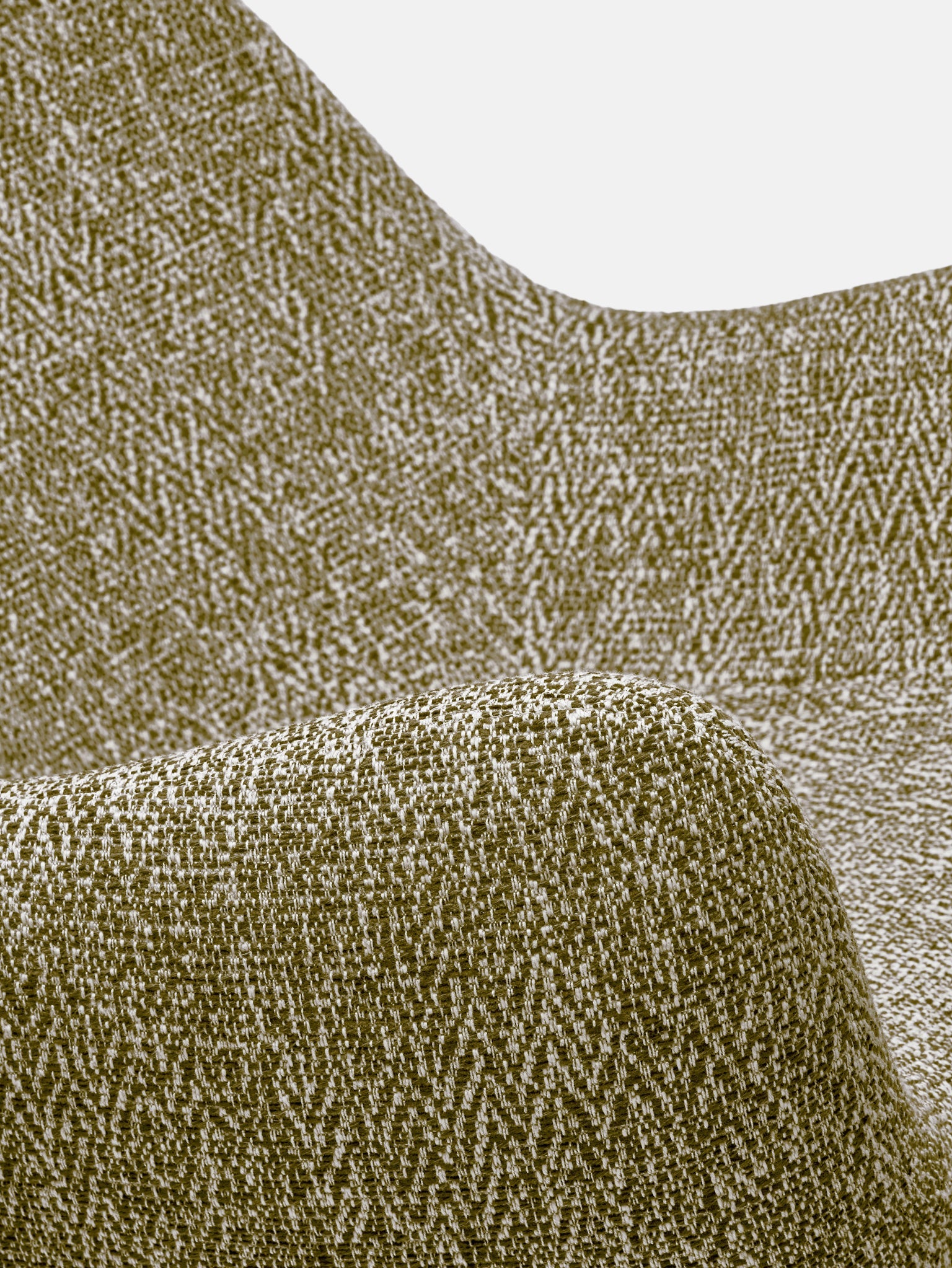 RM58 Soft Armchair in Braid Olive