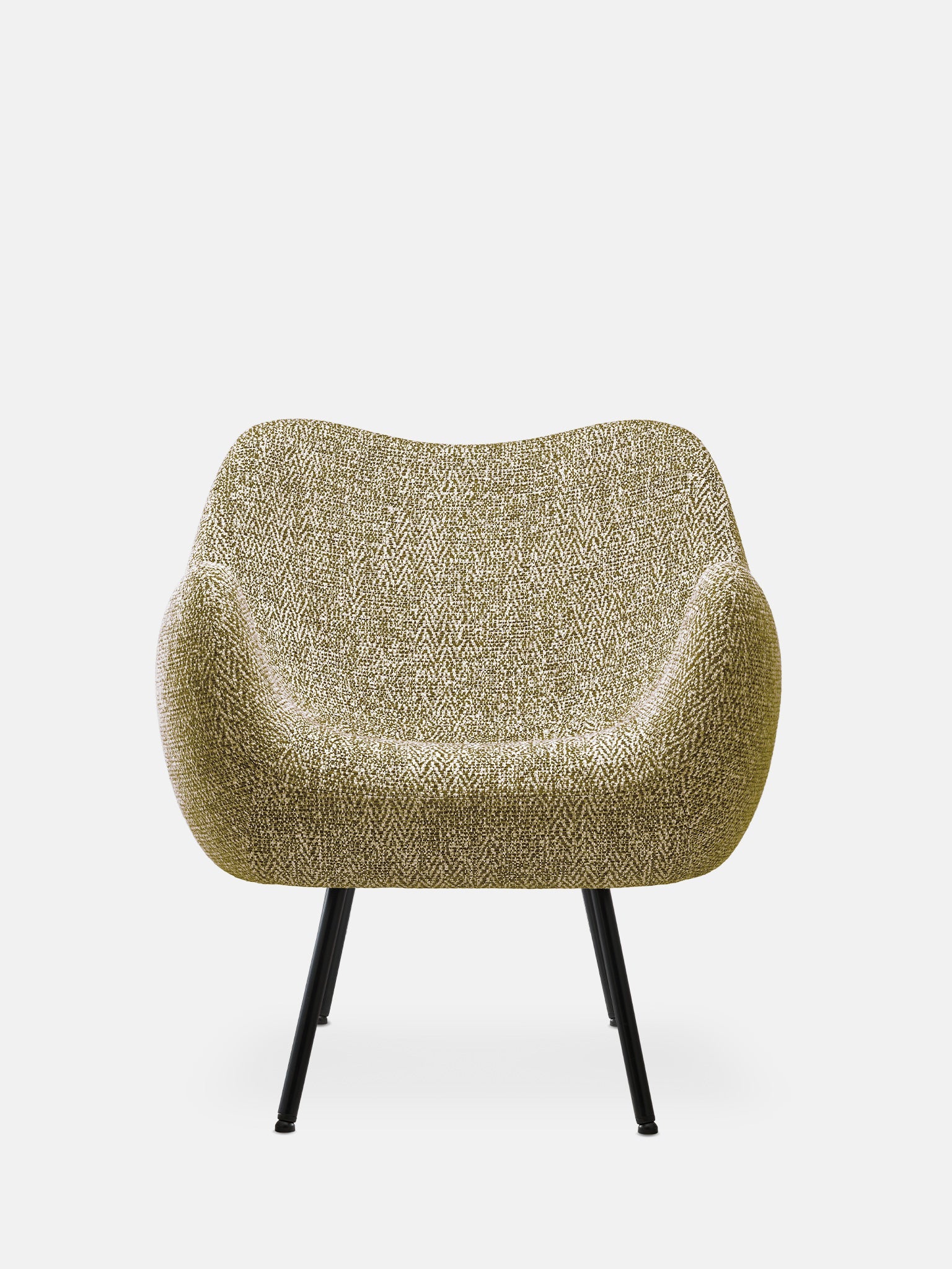 RM58 Soft Armchair in Braid Olive