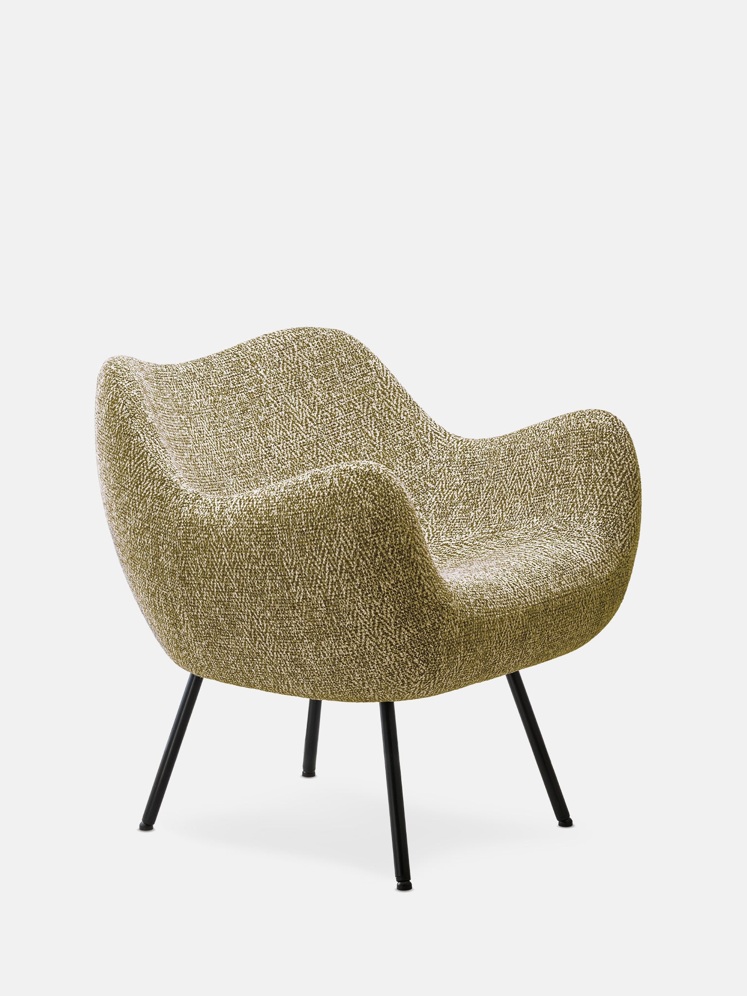 RM58 Soft Armchair in Braid Olive