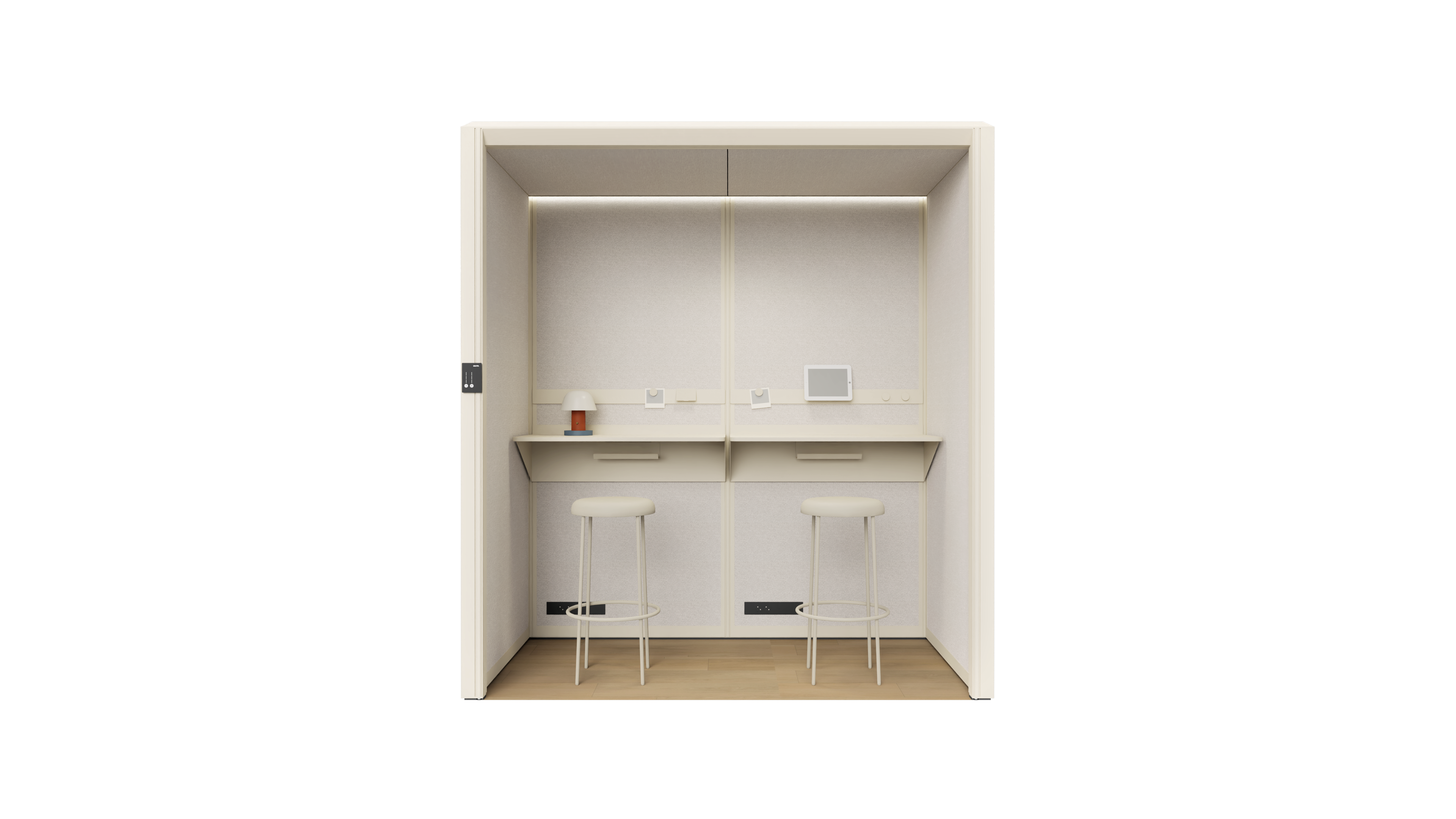 Modular room-in-room system