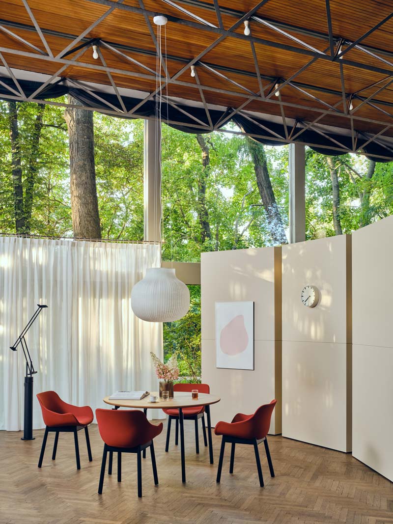 Baltischer Stuhl mit Holzgestell