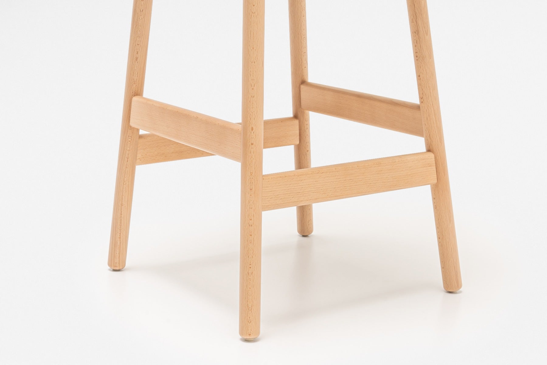 Baltic high stool wooden base