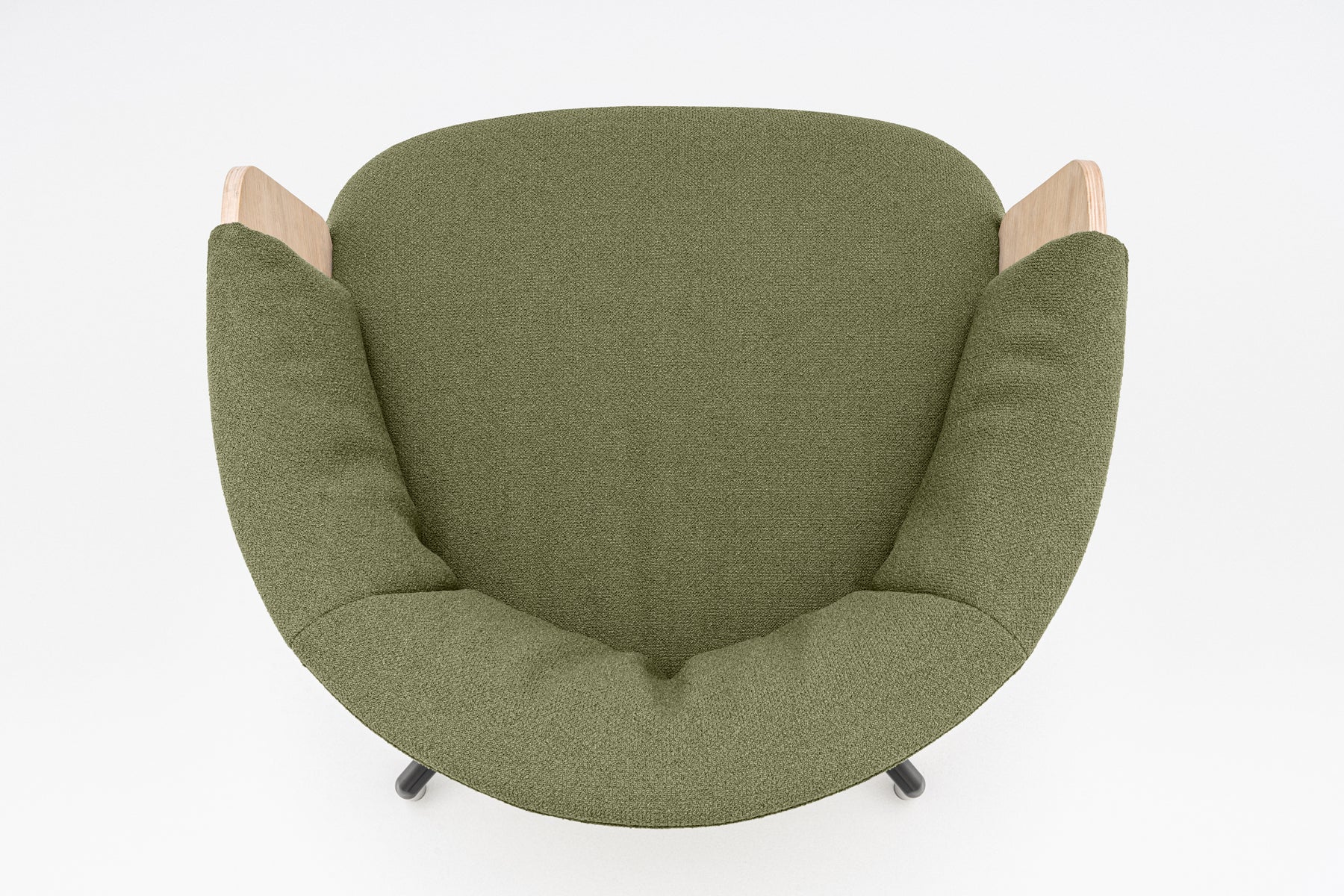 Collar chair swivel base
