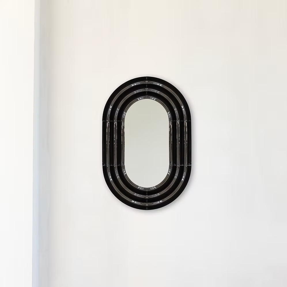 ELO Mirror / 90x60 / hand-glazed ceramic