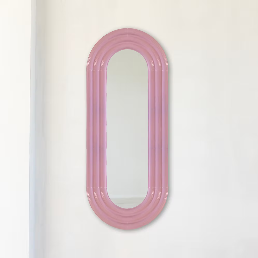ELO Mirror / 150x60 / hand-glazed ceramic