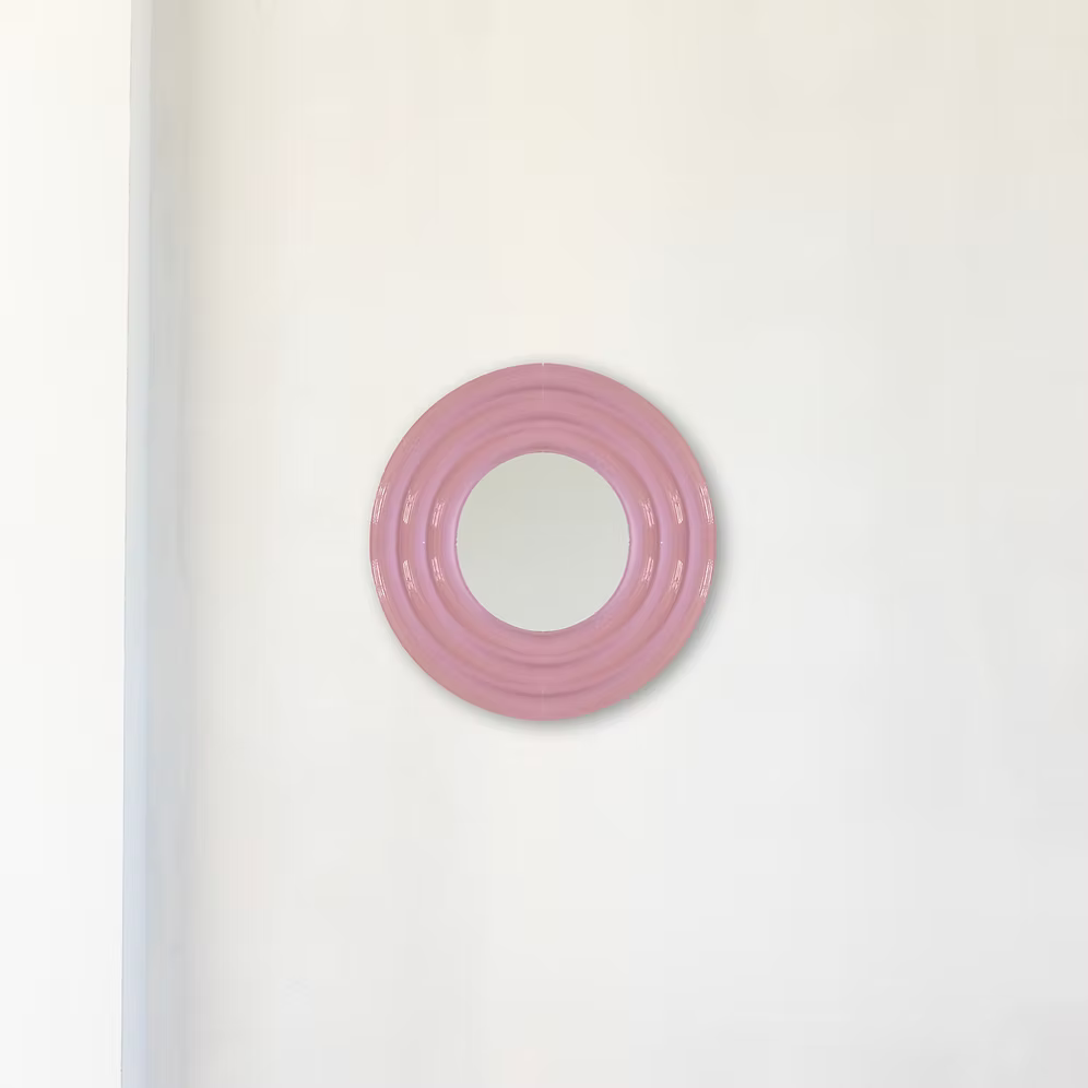 ELO Mirror / 60x60 / hand-glazed ceramic