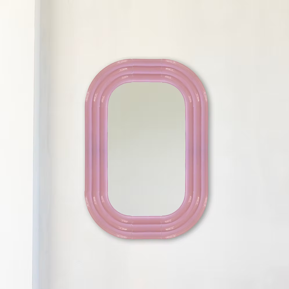 ELO Mirror / 120x80 / hand-glazed ceramic
