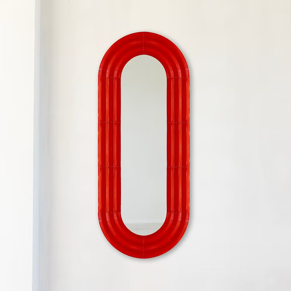ELO Mirror / 150x60 / hand-glazed ceramic